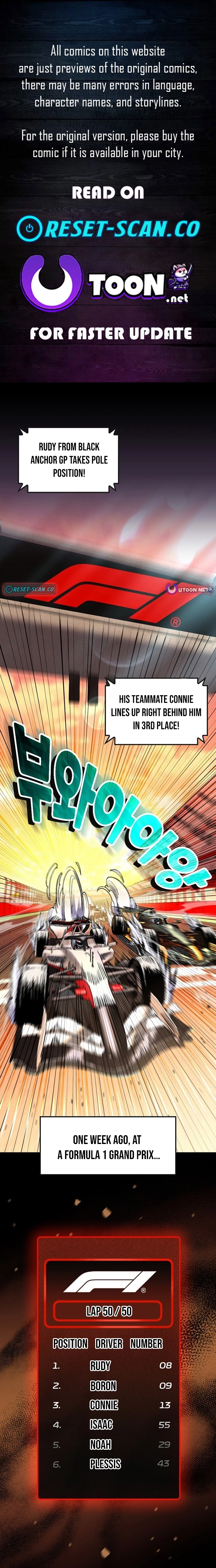 Mickey x F1Racing to the Top! Chapter 4 page 1 - 