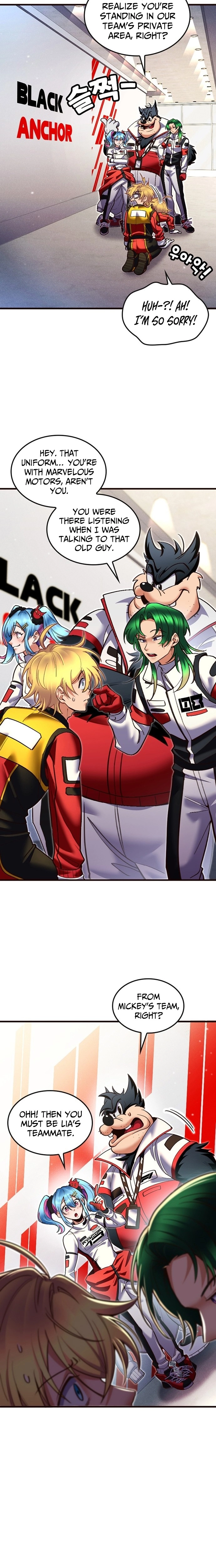 Mickey x F1Racing to the Top! Chapter 4 page 12 - 
