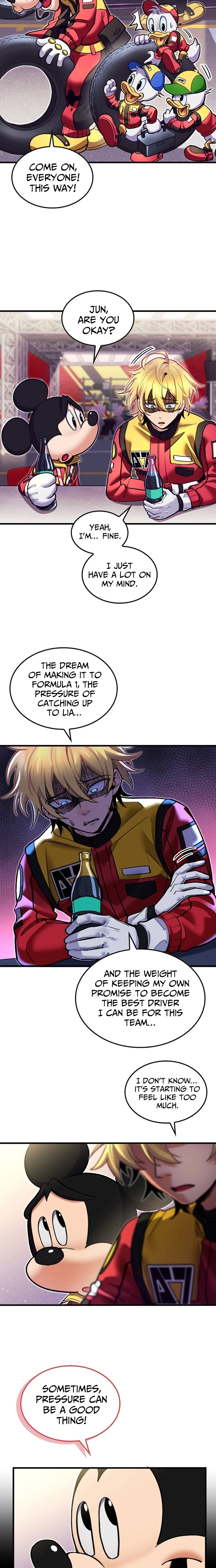 Mickey x F1Racing to the Top! Chapter 4 page 18 - 