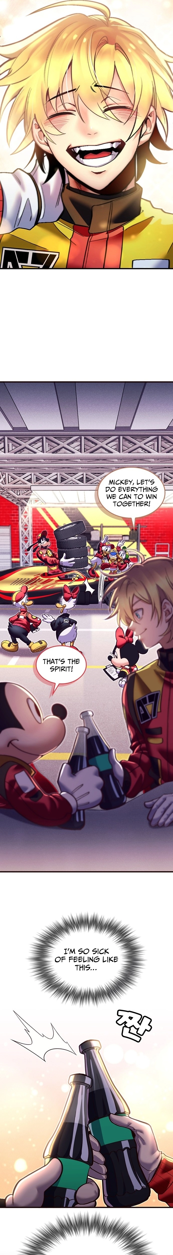 Mickey x F1Racing to the Top! Chapter 4 page 20 - 