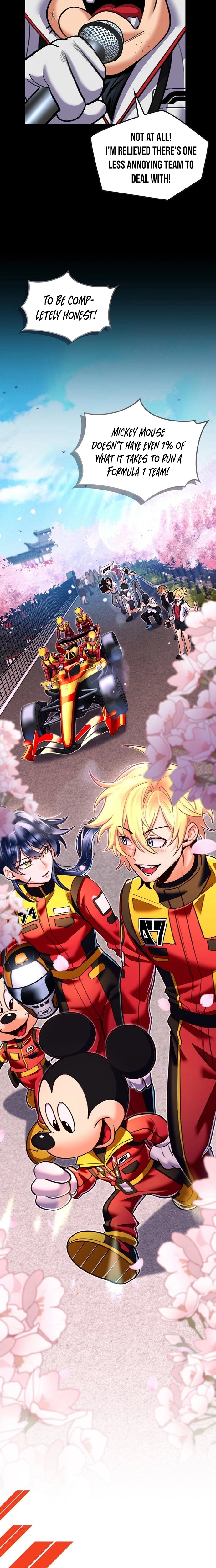 Mickey x F1Racing to the Top! Chapter 4 page 5 - 