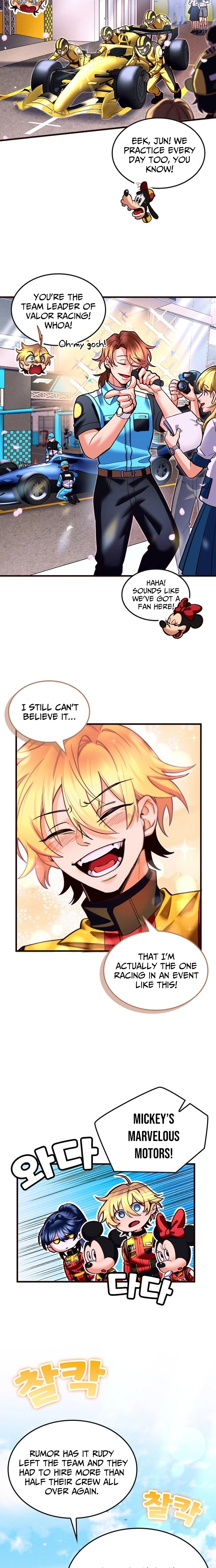 Mickey x F1Racing to the Top! Chapter 4 page 7 - 
