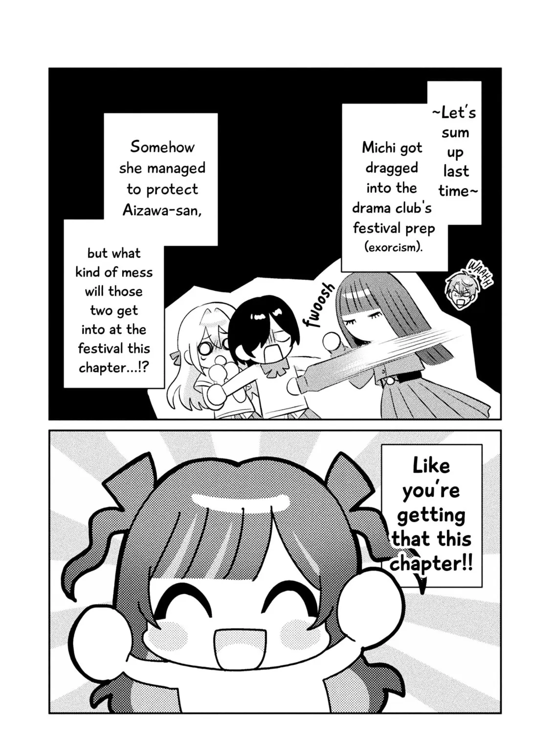 Mietemasu yo! Aizawa-san Chapter 14 page 1 - 