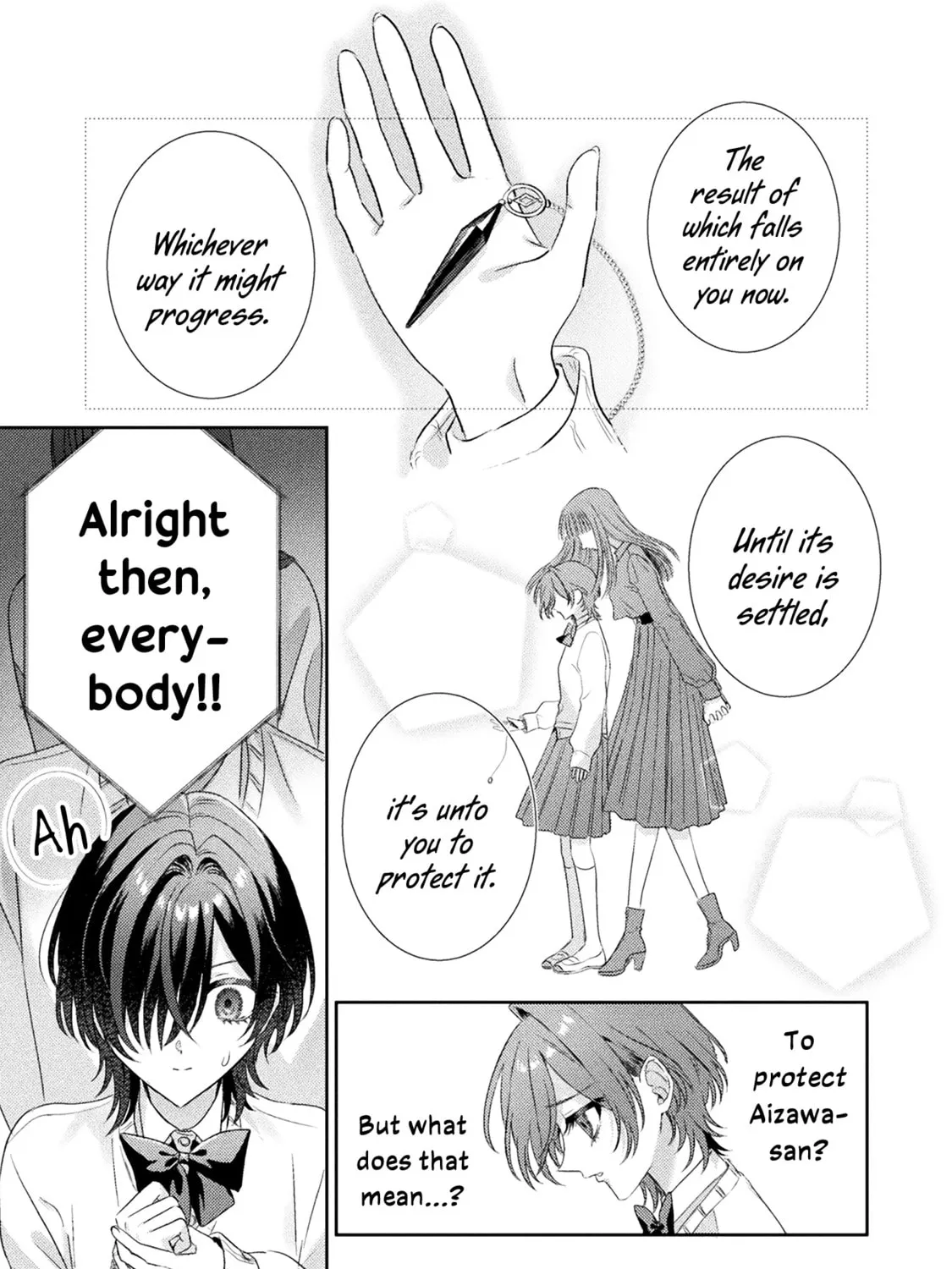 Mietemasu yo! Aizawa-san Chapter 15 page 1 - 