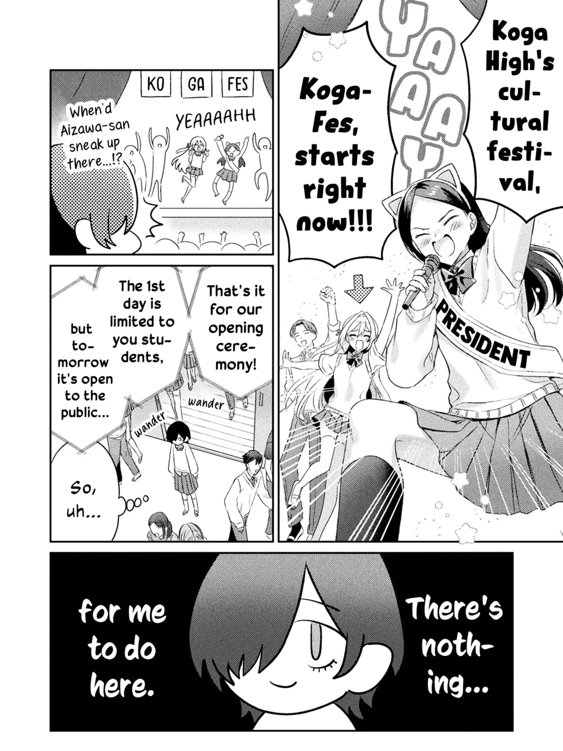 Mietemasu yo! Aizawa-san Chapter 15 page 3 - 