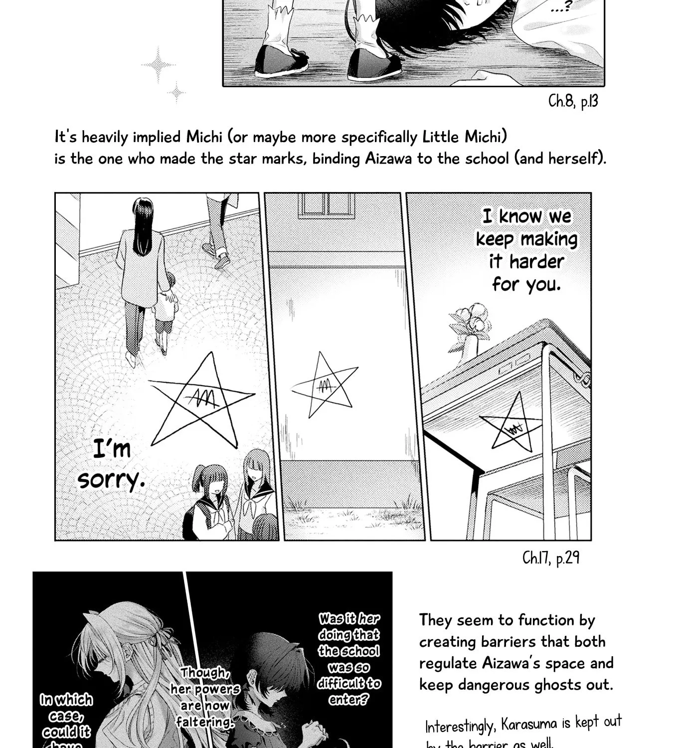 Mietemasu yo! Aizawa-san Chapter 17.1 page 30 - 