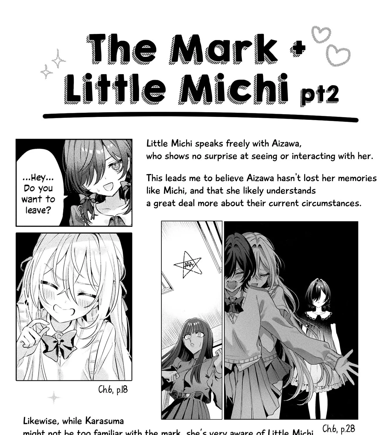 Mietemasu yo! Aizawa-san Chapter 17.1 page 36 - 