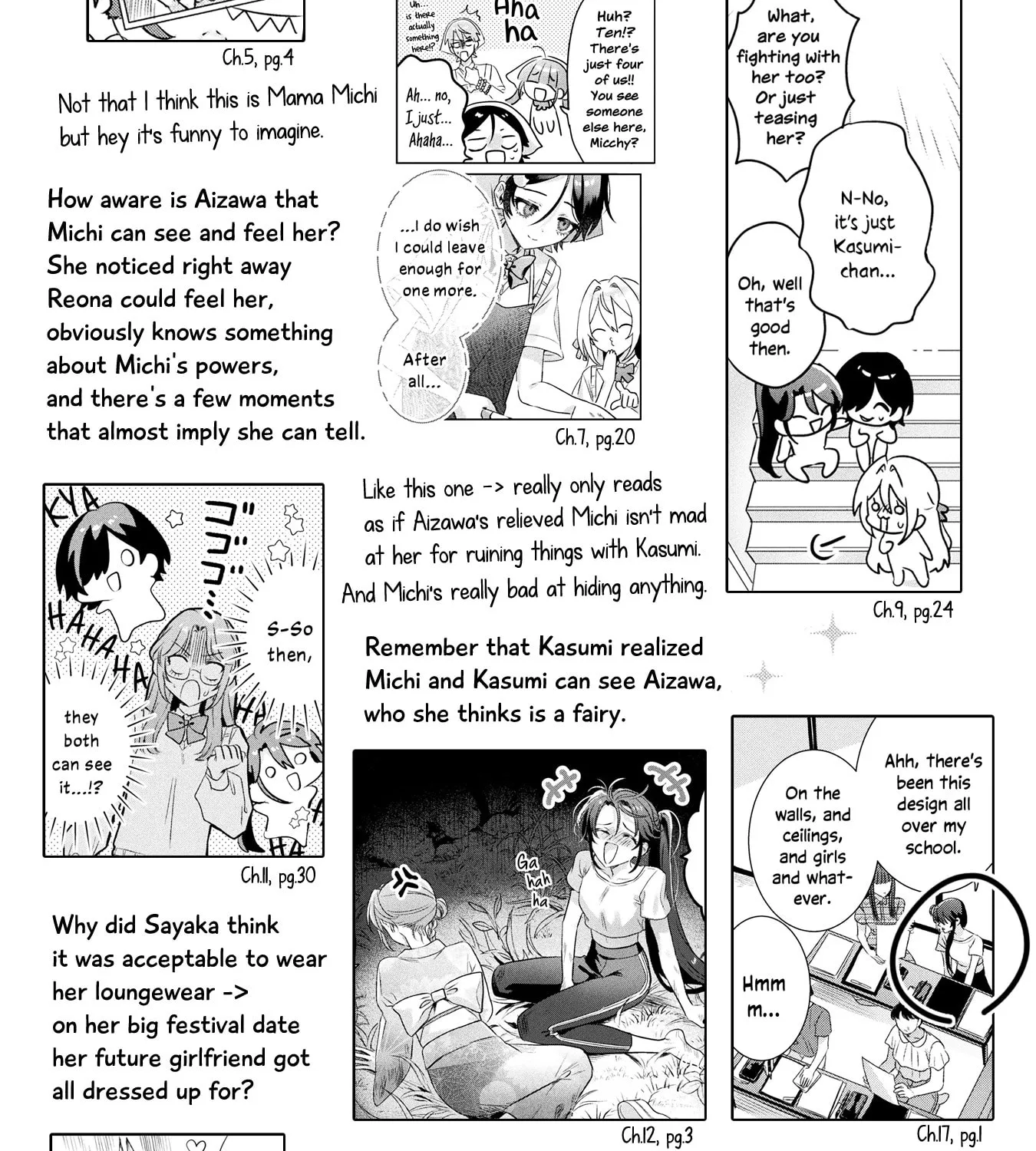 Mietemasu yo! Aizawa-san Chapter 17.1 page 43 - 