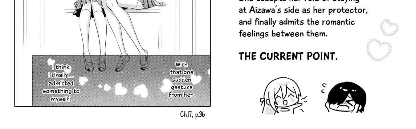 Mietemasu yo! Aizawa-san Chapter 17.1 page 7 - 