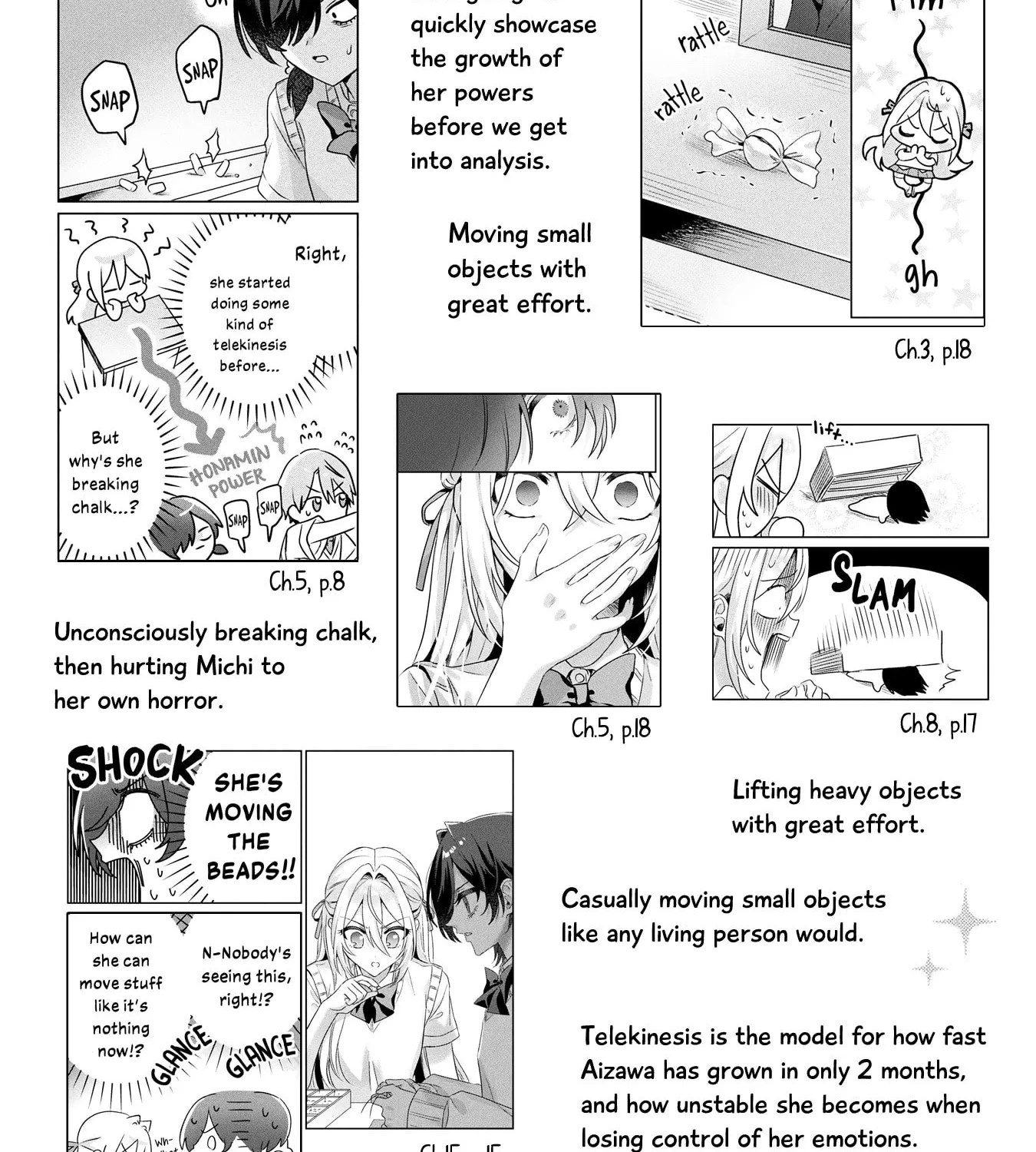 Mietemasu yo! Aizawa-san Chapter 17.1 page 9 - 