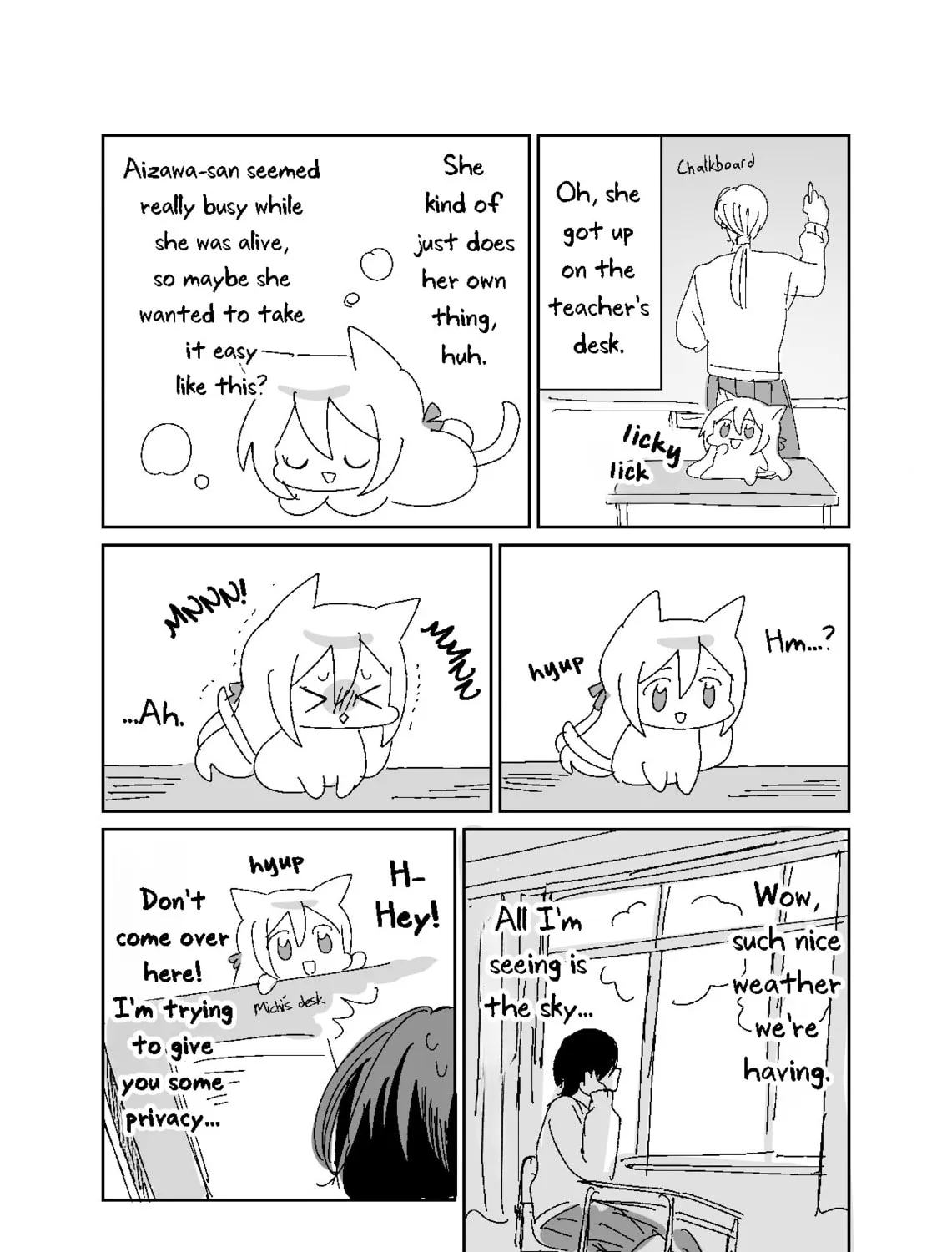 Mietemasu yo! Aizawa-san Chapter 17.4 page 24 - 