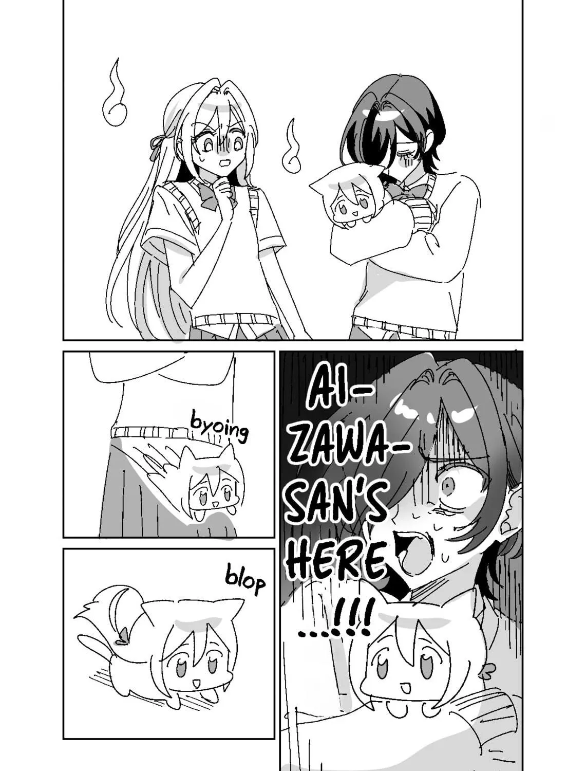 Mietemasu yo! Aizawa-san Chapter 17.4 page 34 - 