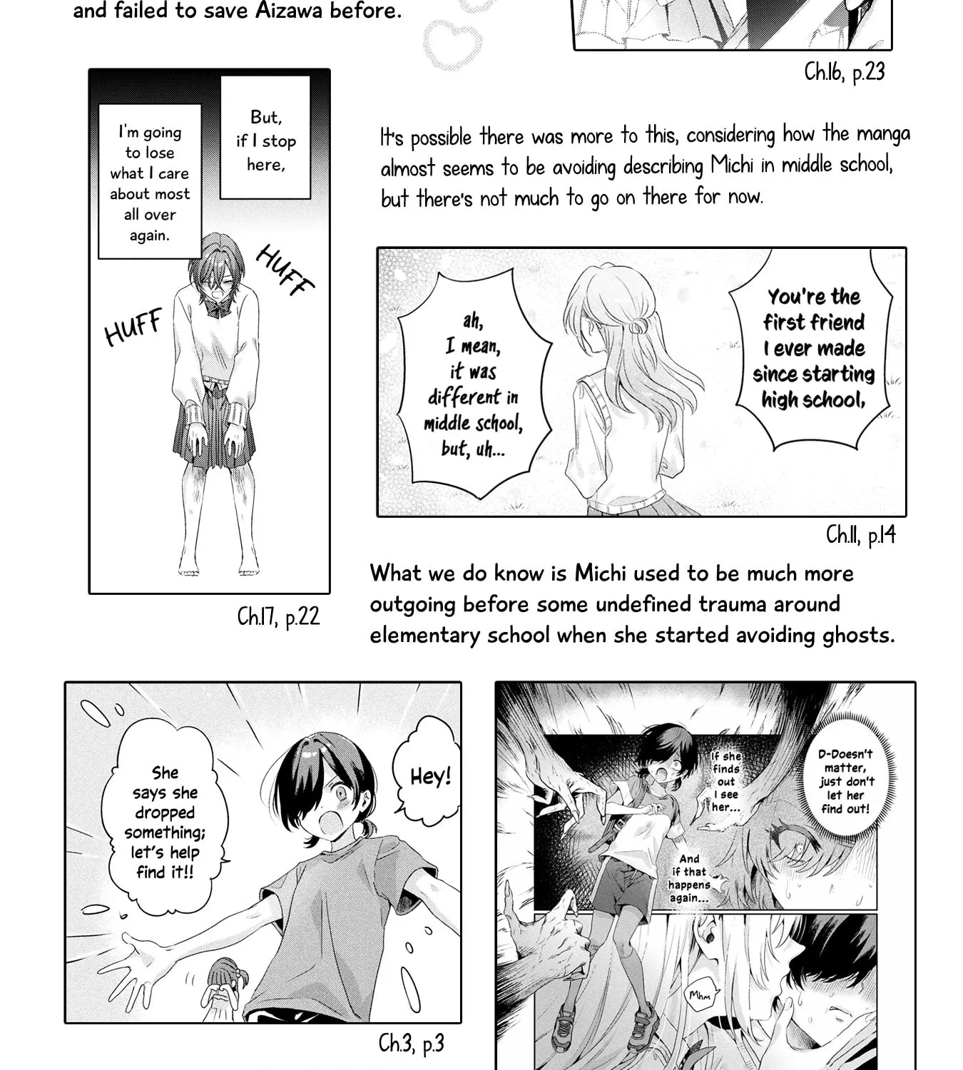 Mietemasu yo! Aizawa-san Chapter 17.4 page 97 - 