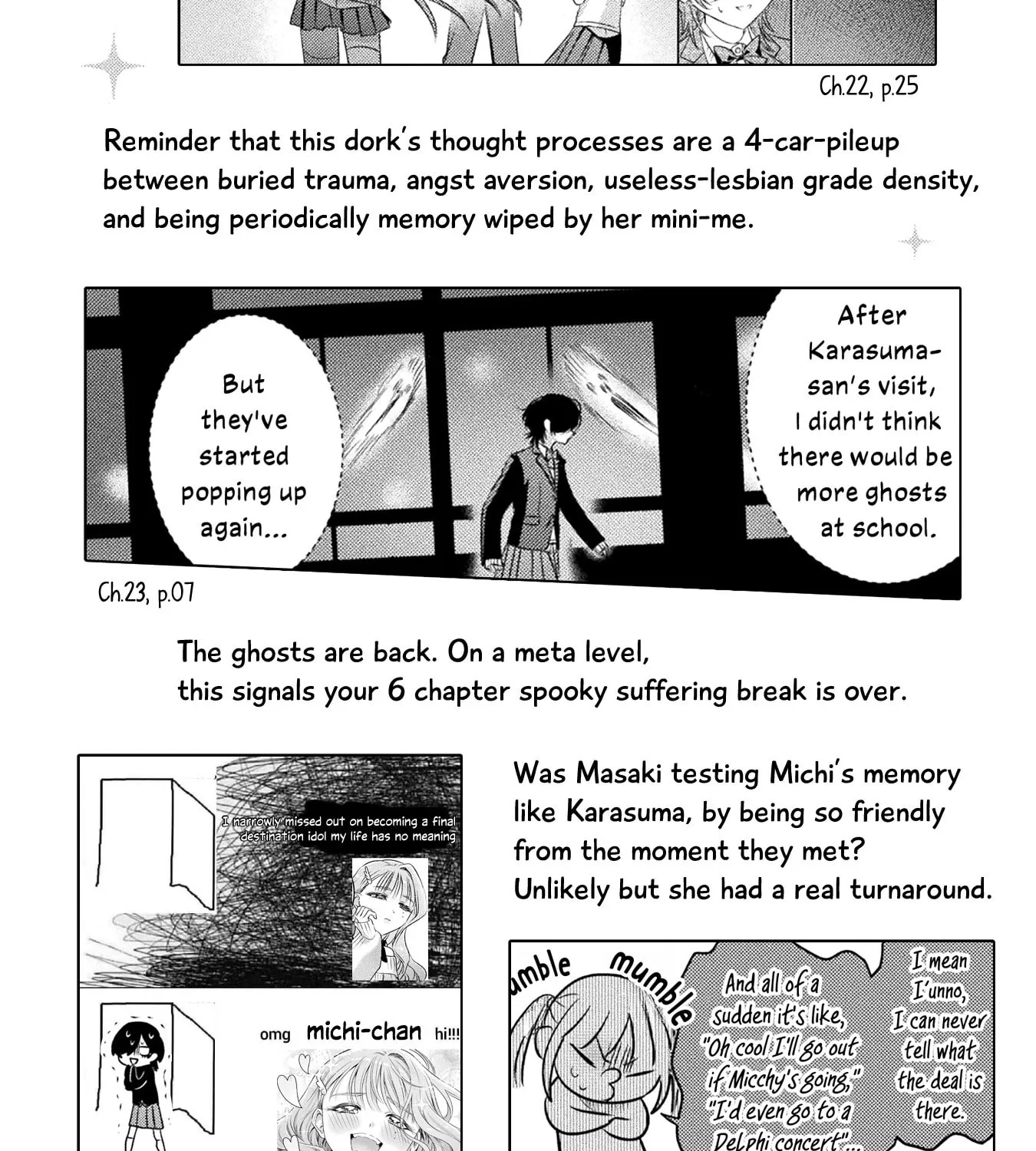 Mietemasu yo! Aizawa-san Chapter 23.4 page 62 - 