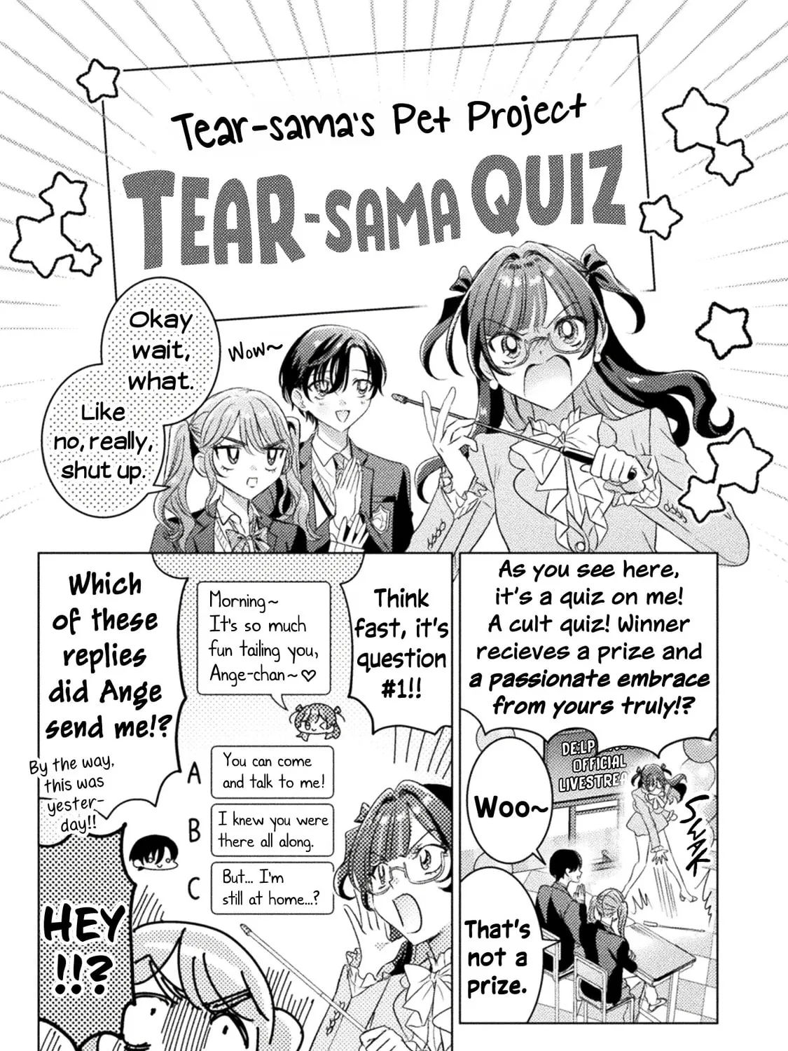 Mietemasu yo! Aizawa-san Chapter 25 page 1 - 