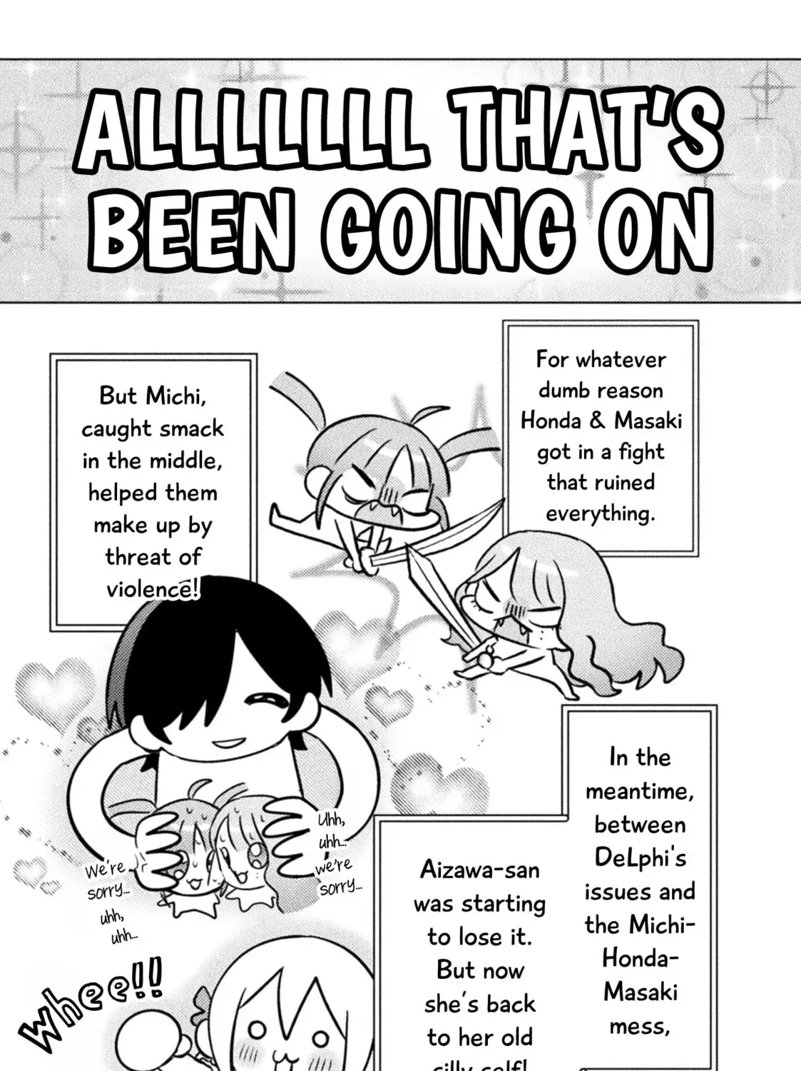 Mietemasu yo! Aizawa-san Chapter 31 page 1 - 