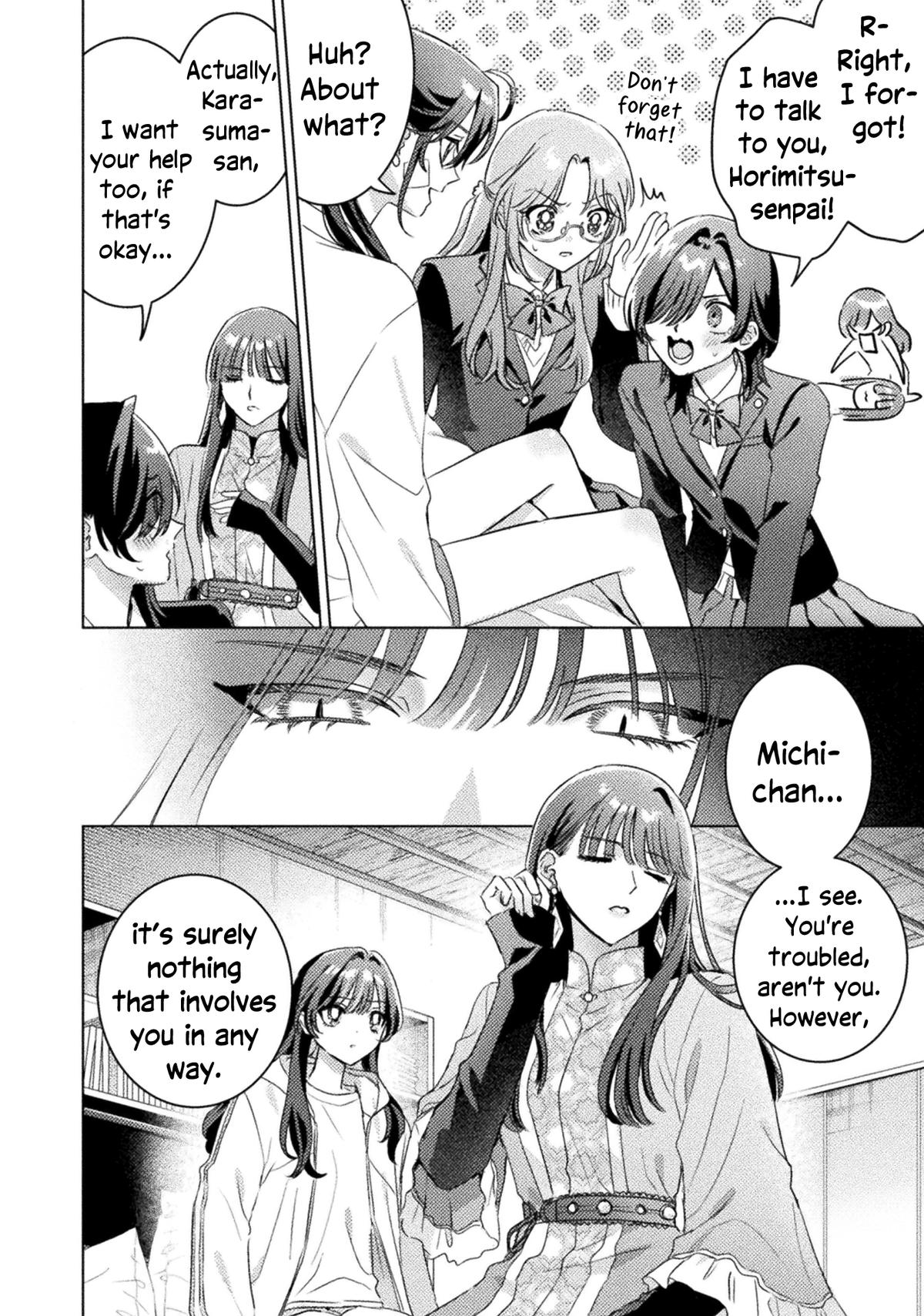 Mietemasu yo! Aizawa-san Chapter 33 page 14 - 