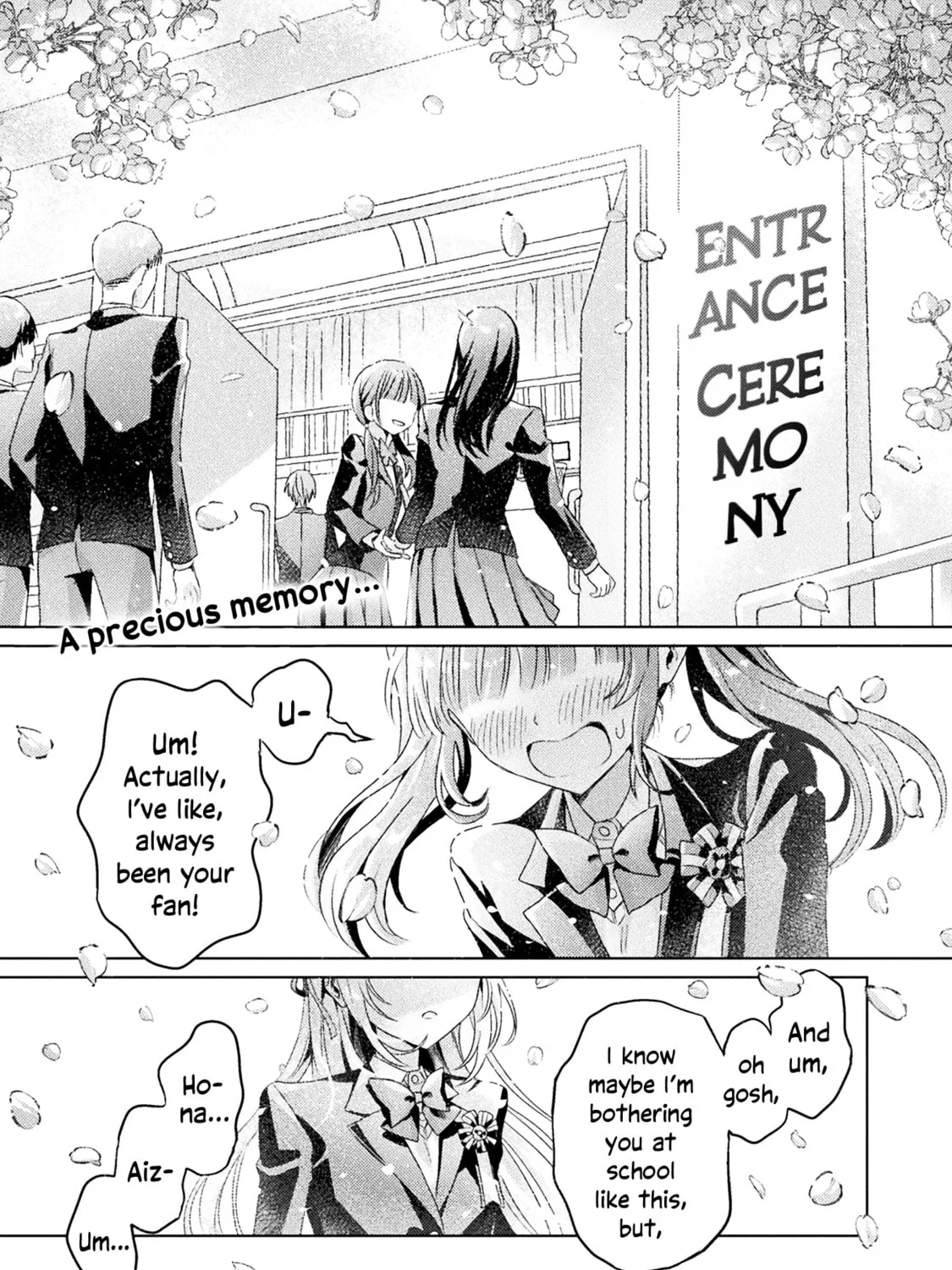 Mietemasu yo! Aizawa-san Chapter 4 page 1 - 