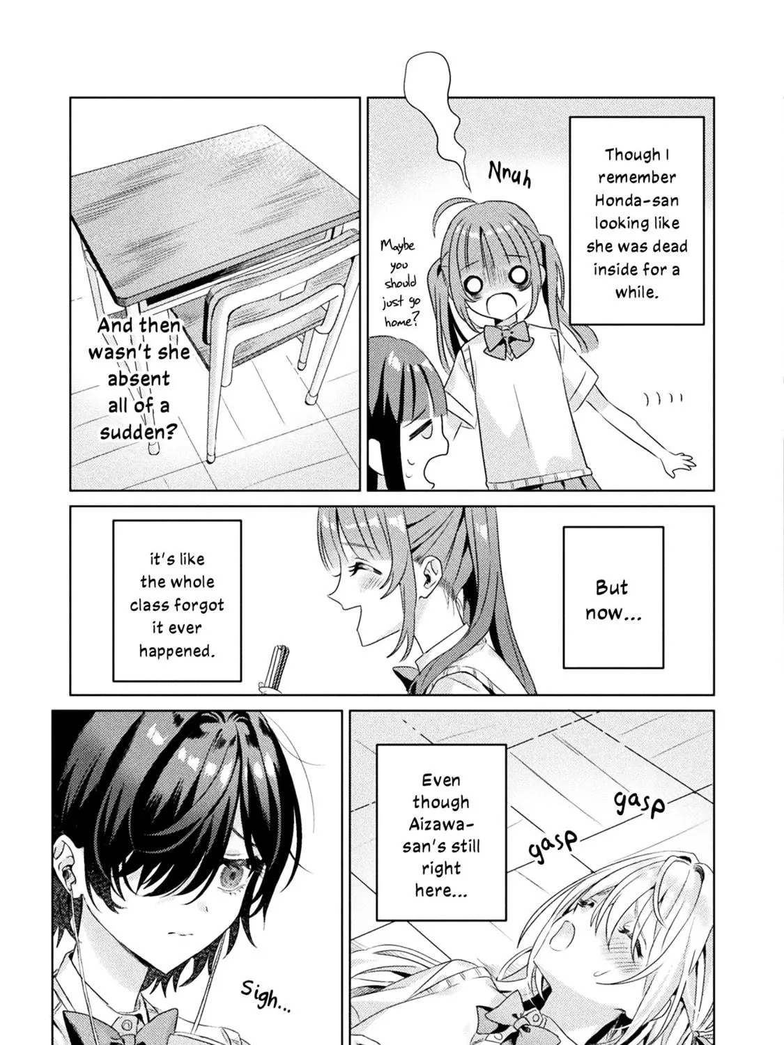 Mietemasu yo! Aizawa-san Chapter 4 page 17 - 