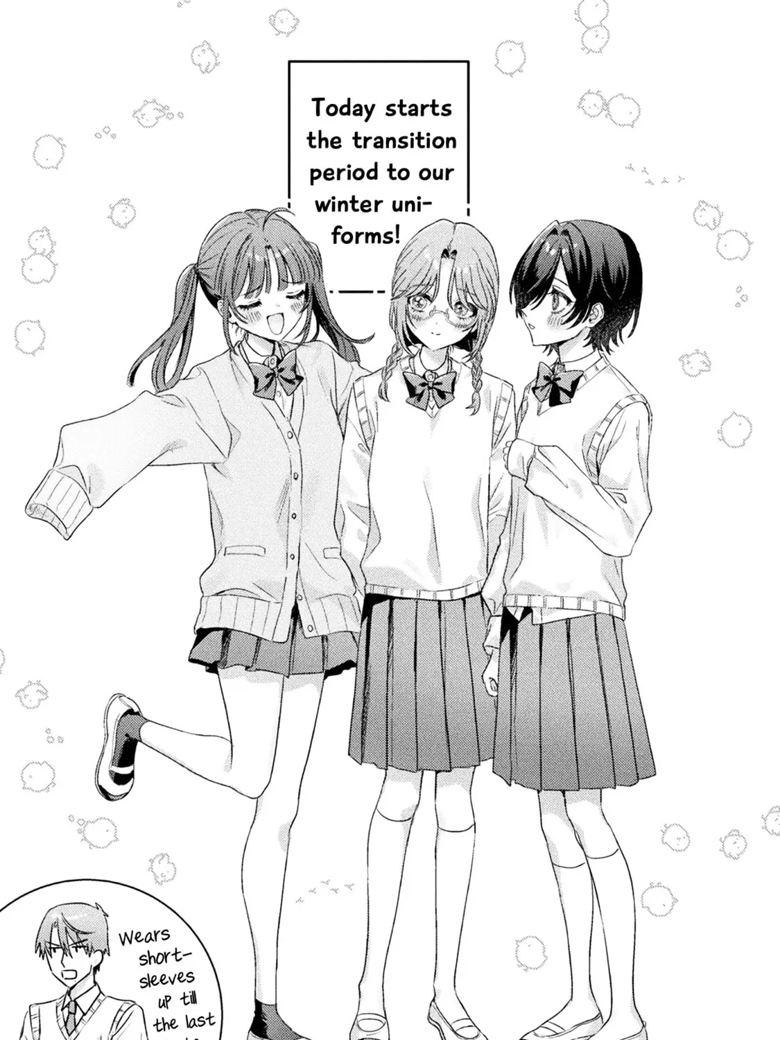 Mietemasu yo! Aizawa-san Chapter 8 page 1 - 