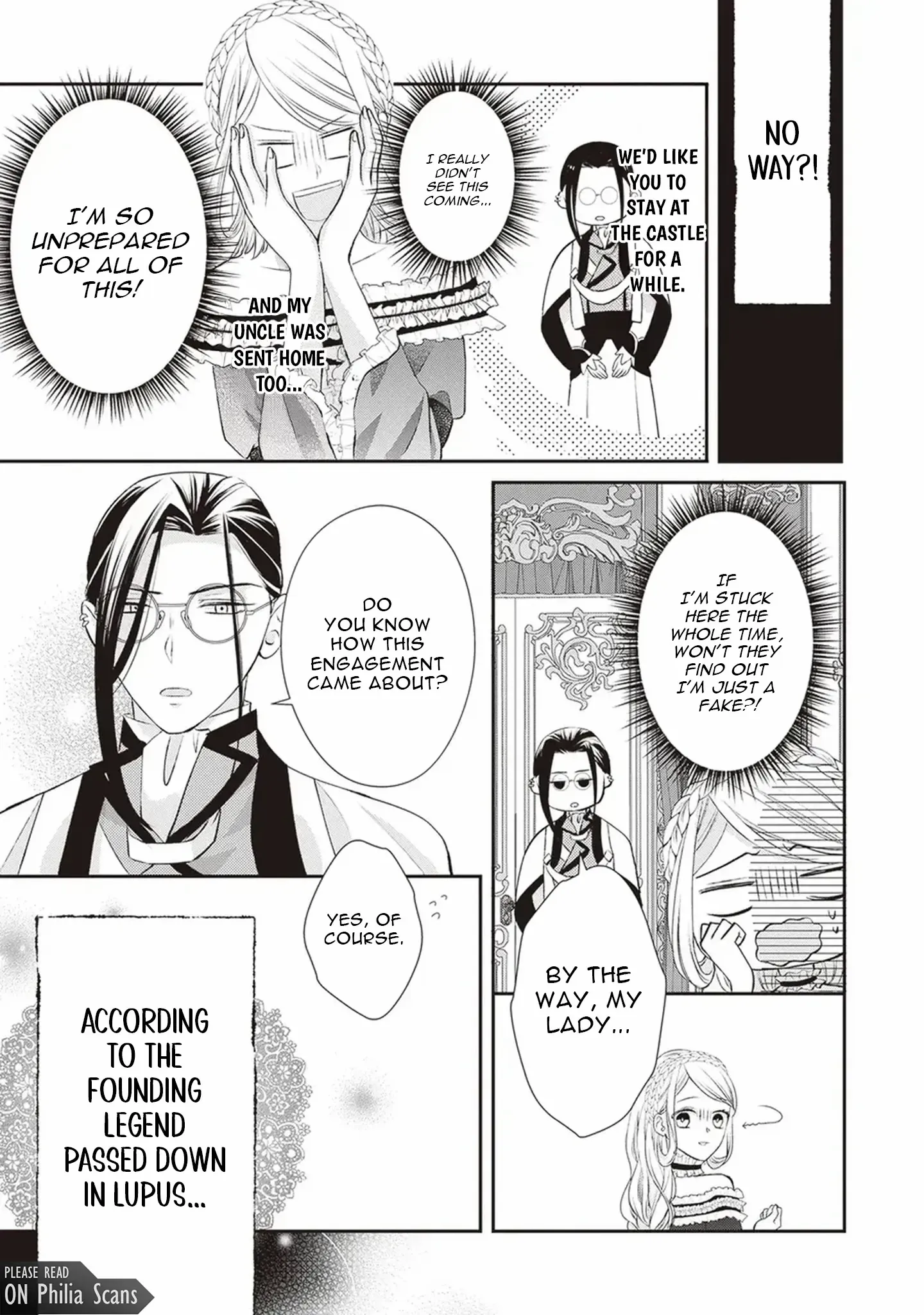 Migawari Konyaku Shananoni, Gin Ookami Heika ga Doushitemo Hanashite Kuremasen! Chapter 1 page 30 - 