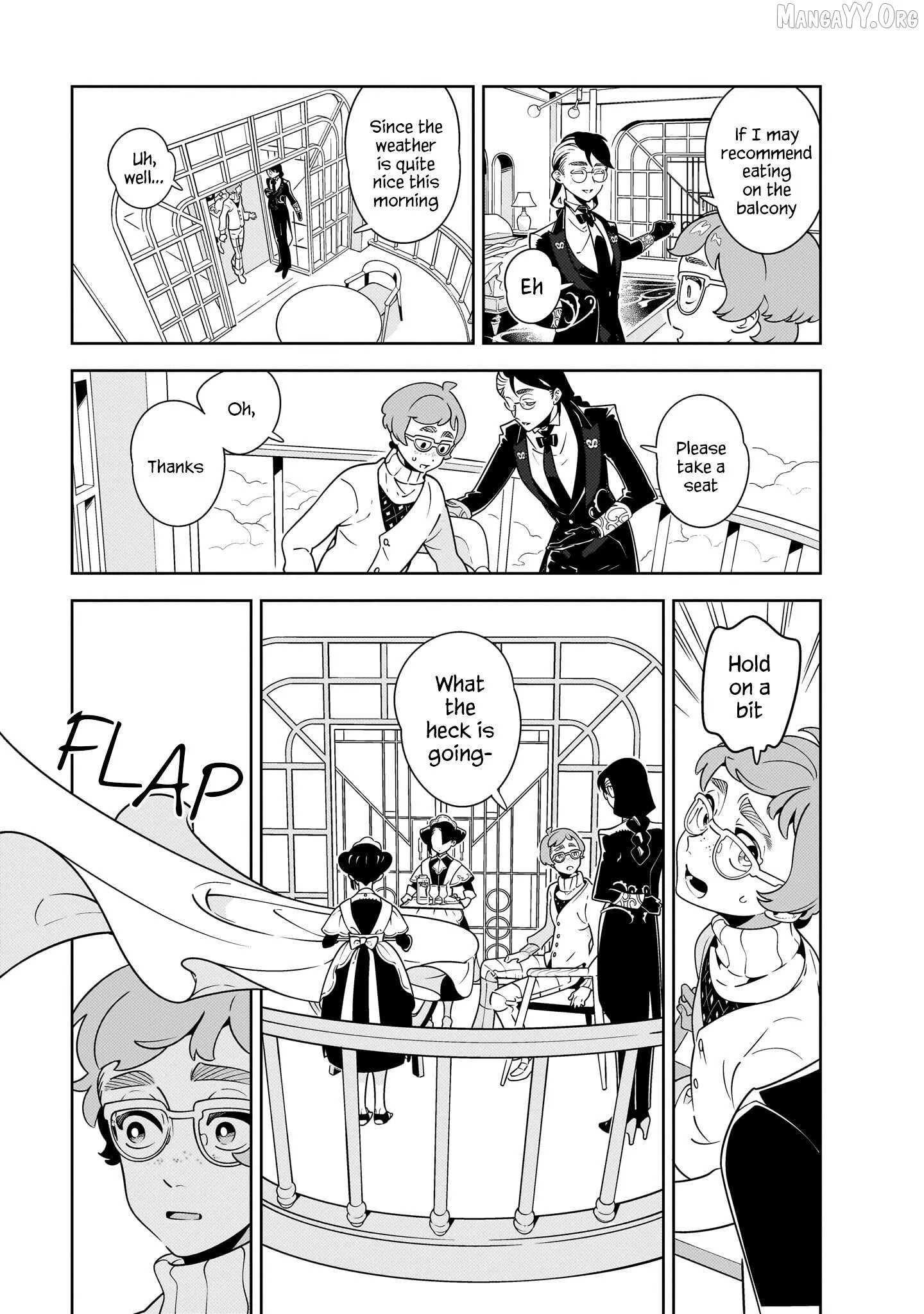 Migratory Birds in Hotel Laurel Chapter 1 page 11 - 