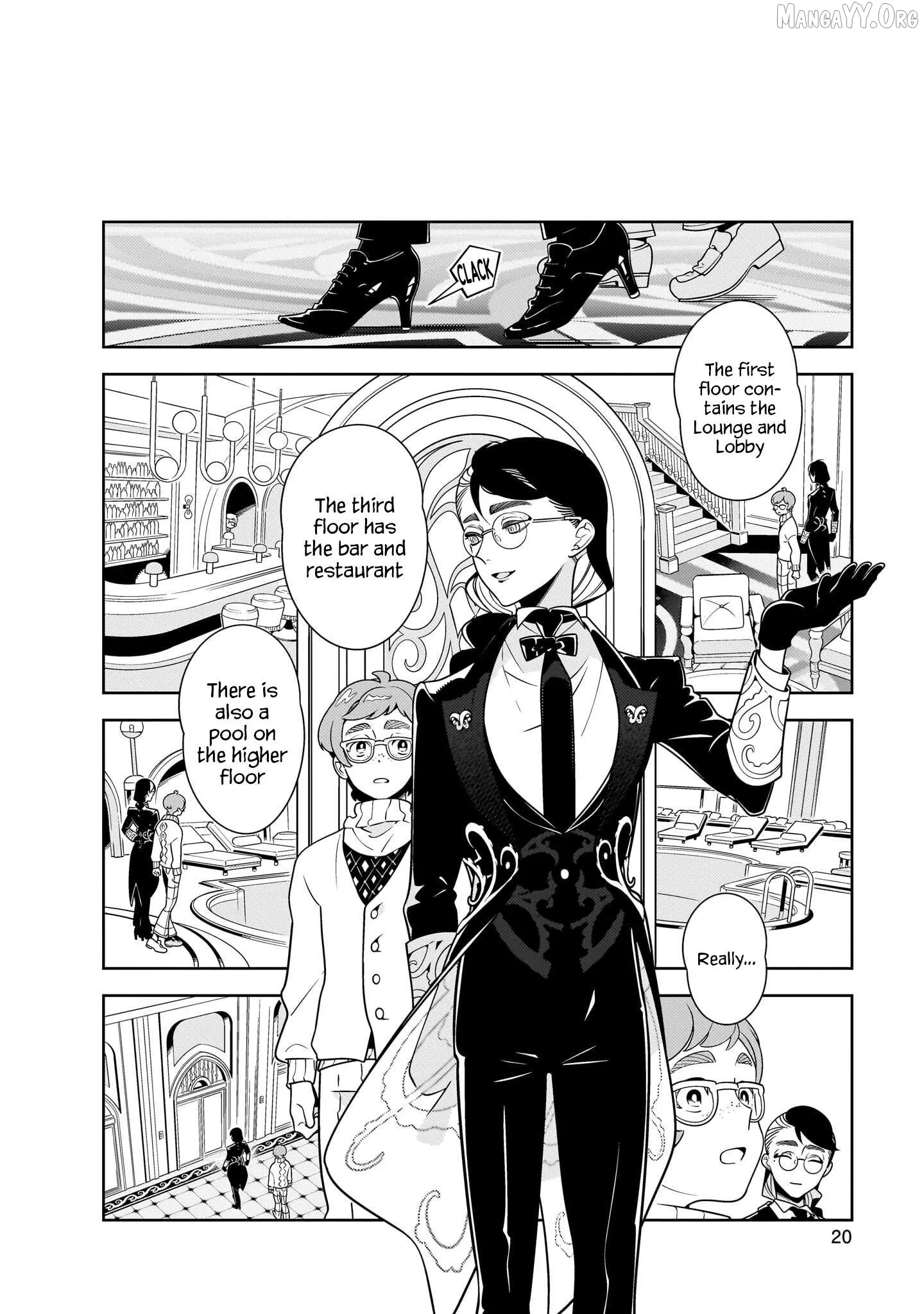 Migratory Birds in Hotel Laurel Chapter 1 page 17 - 