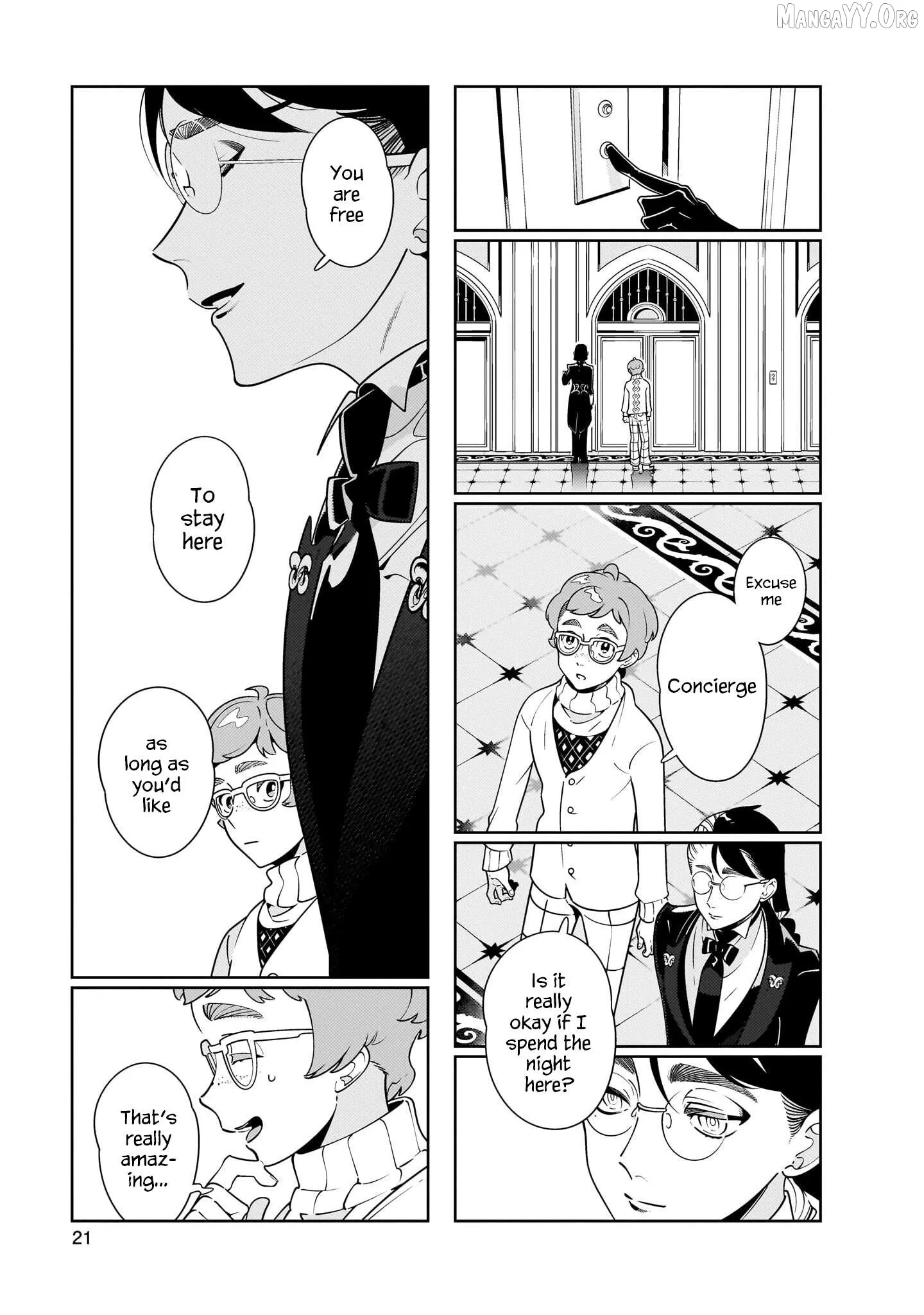 Migratory Birds in Hotel Laurel Chapter 1 page 18 - 