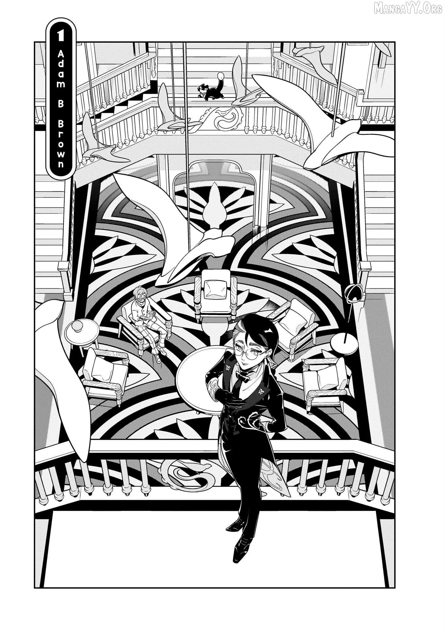 Migratory Birds in Hotel Laurel Chapter 1 page 3 - 