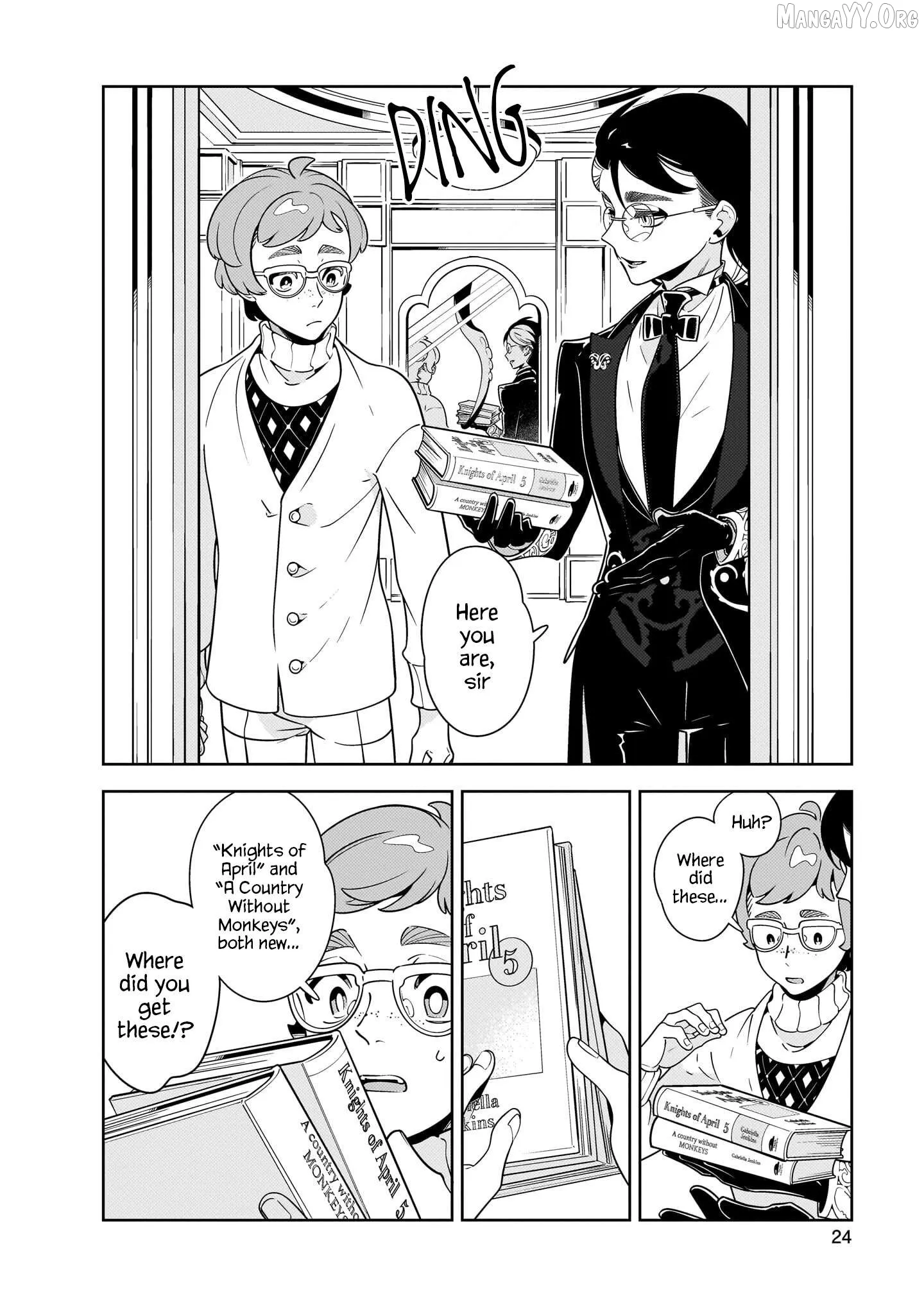 Migratory Birds in Hotel Laurel Chapter 1 page 21 - 