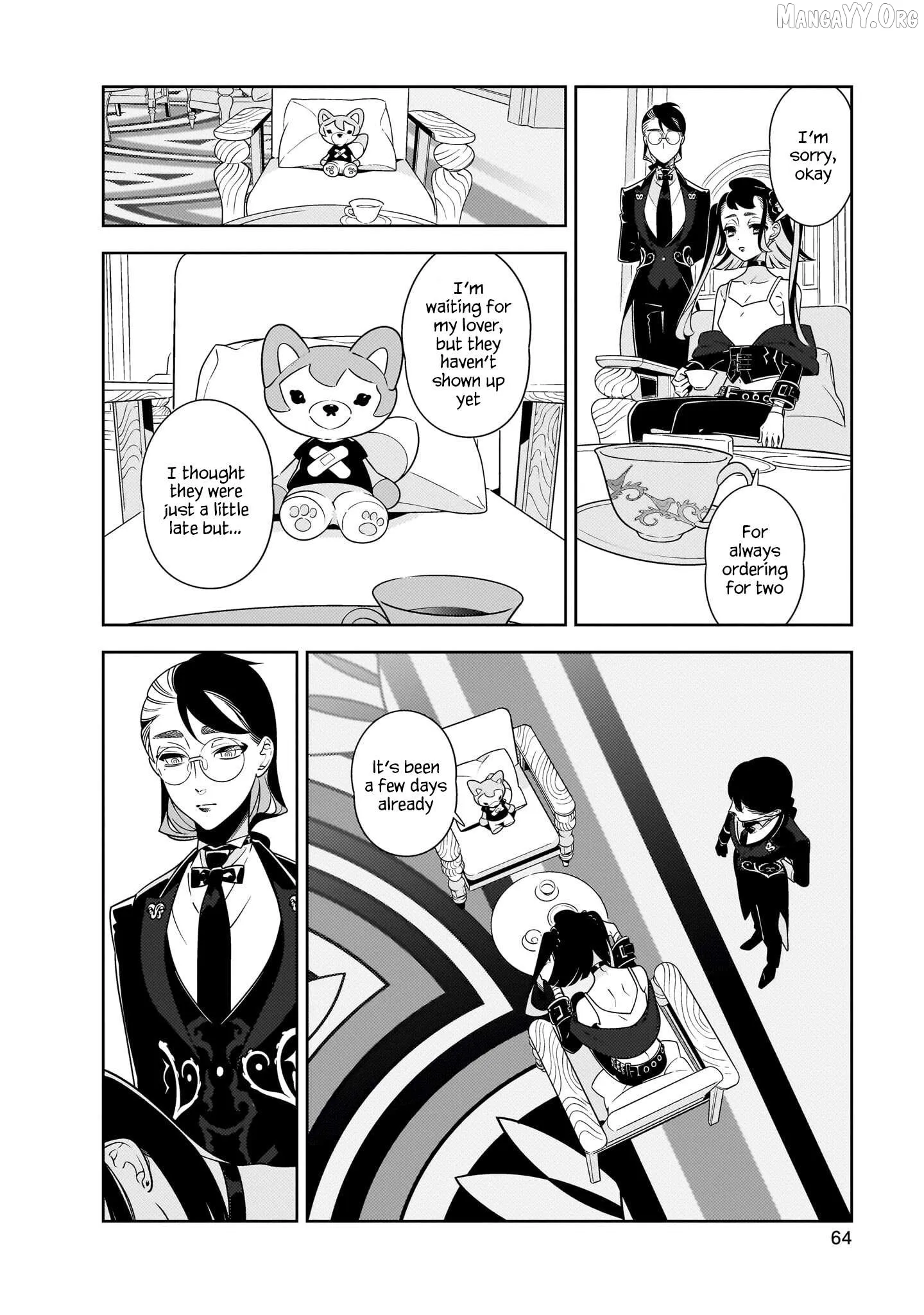 Migratory Birds in Hotel Laurel Chapter 2 page 14 - 