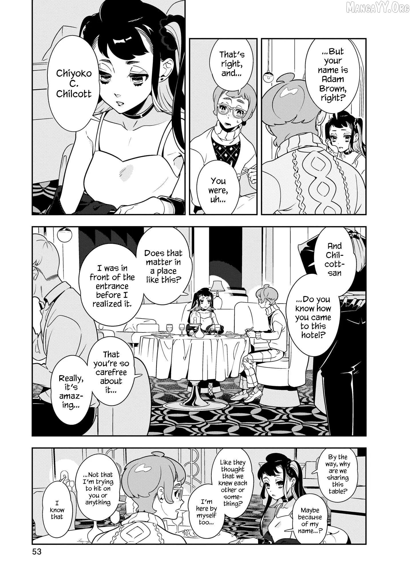 Migratory Birds in Hotel Laurel Chapter 2 page 3 - 