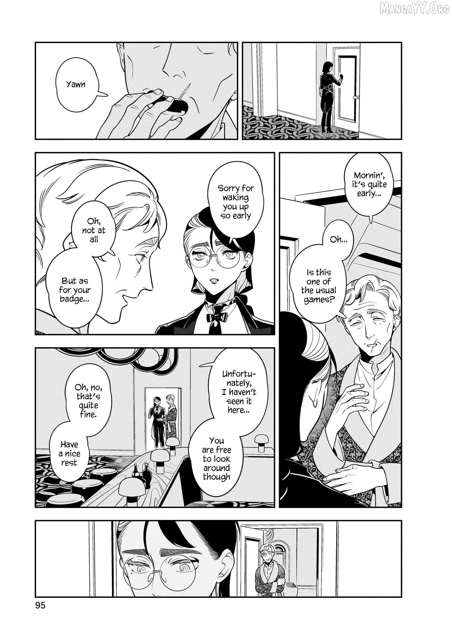 Migratory Birds in Hotel Laurel Chapter 3 page 9 - 