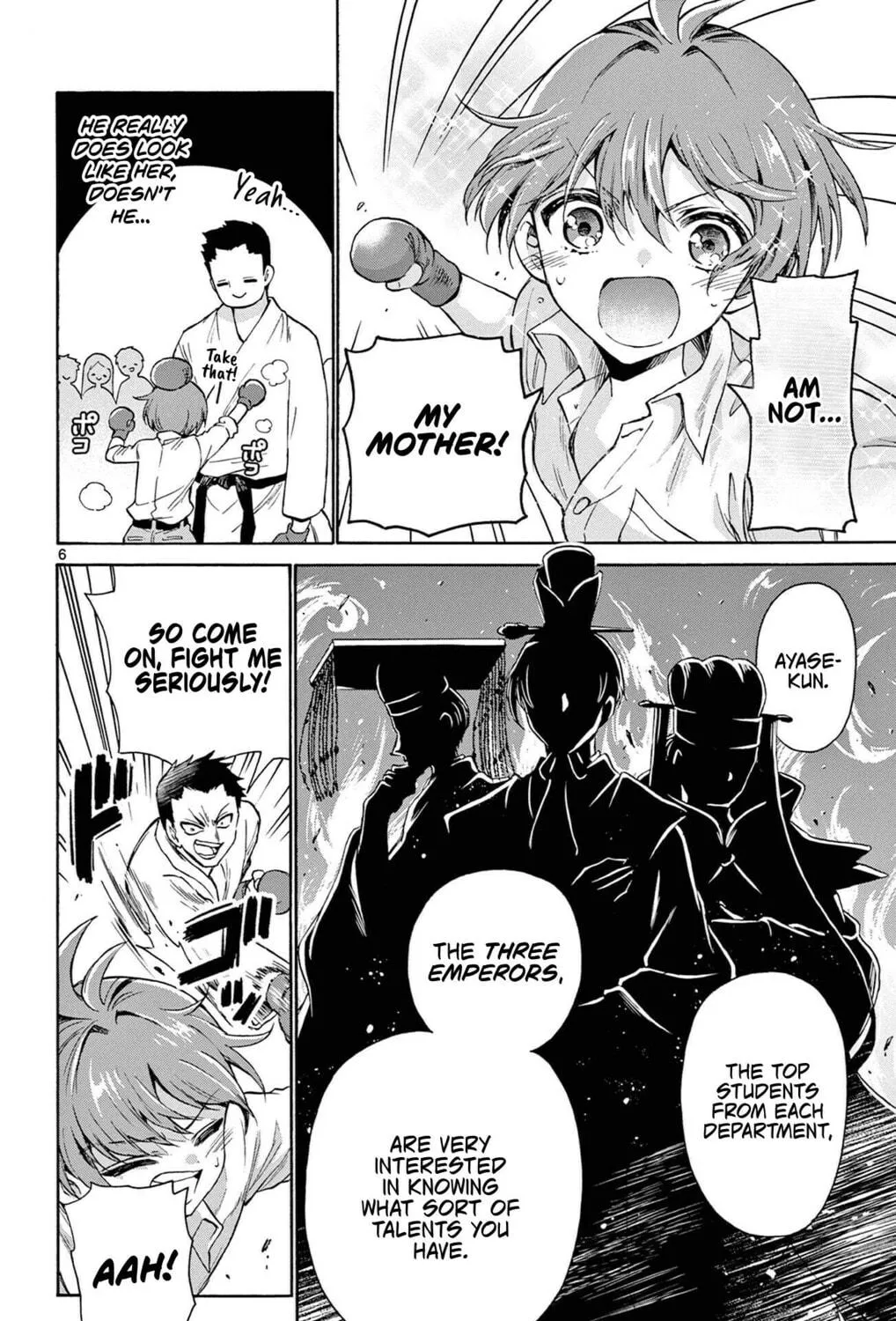 Mikadono Sanshimai wa Angai, Choroi Chapter 1 page 9 - 