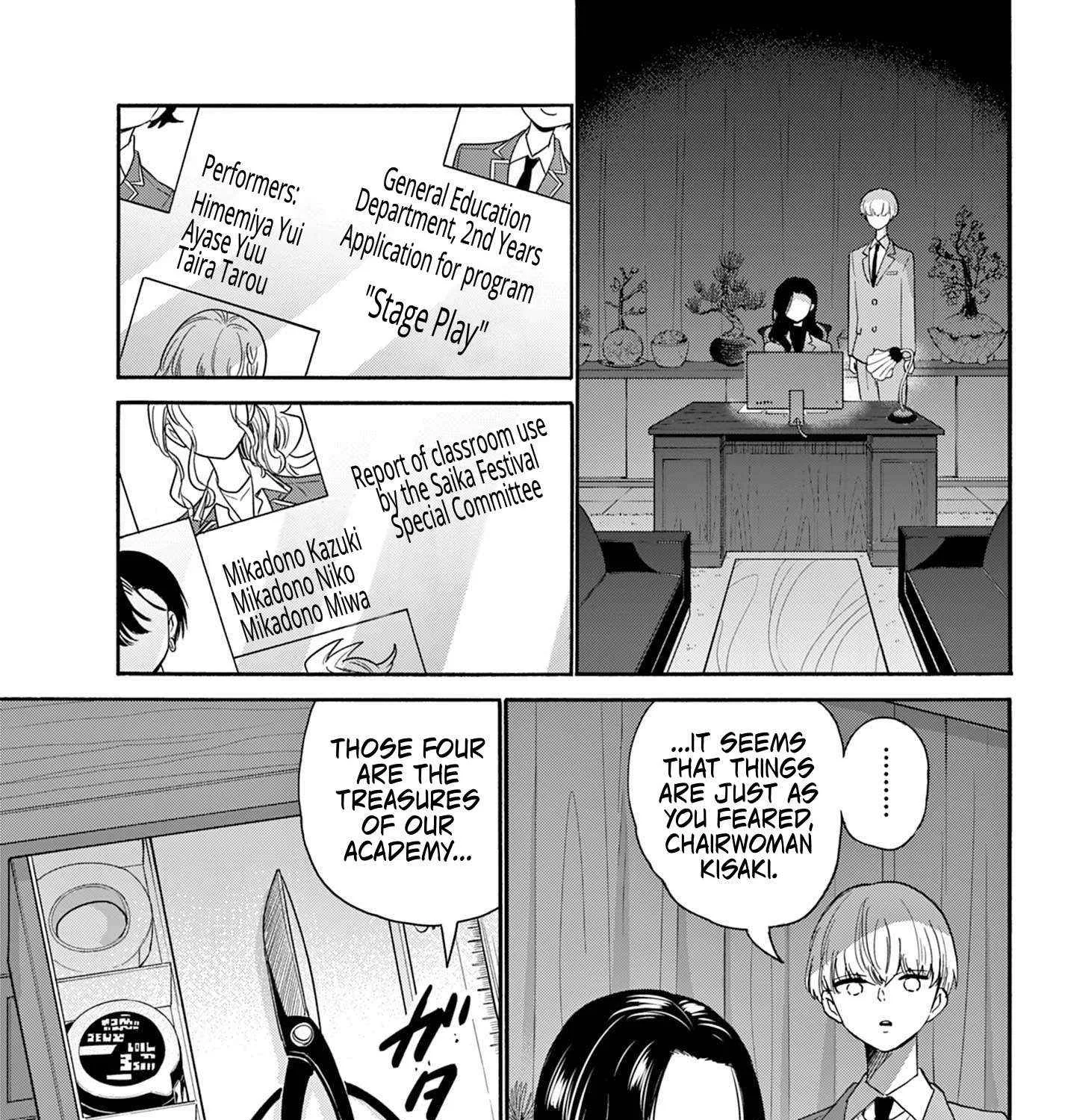 Mikadono Sanshimai wa Angai, Choroi Chapter 167 page 36 - 