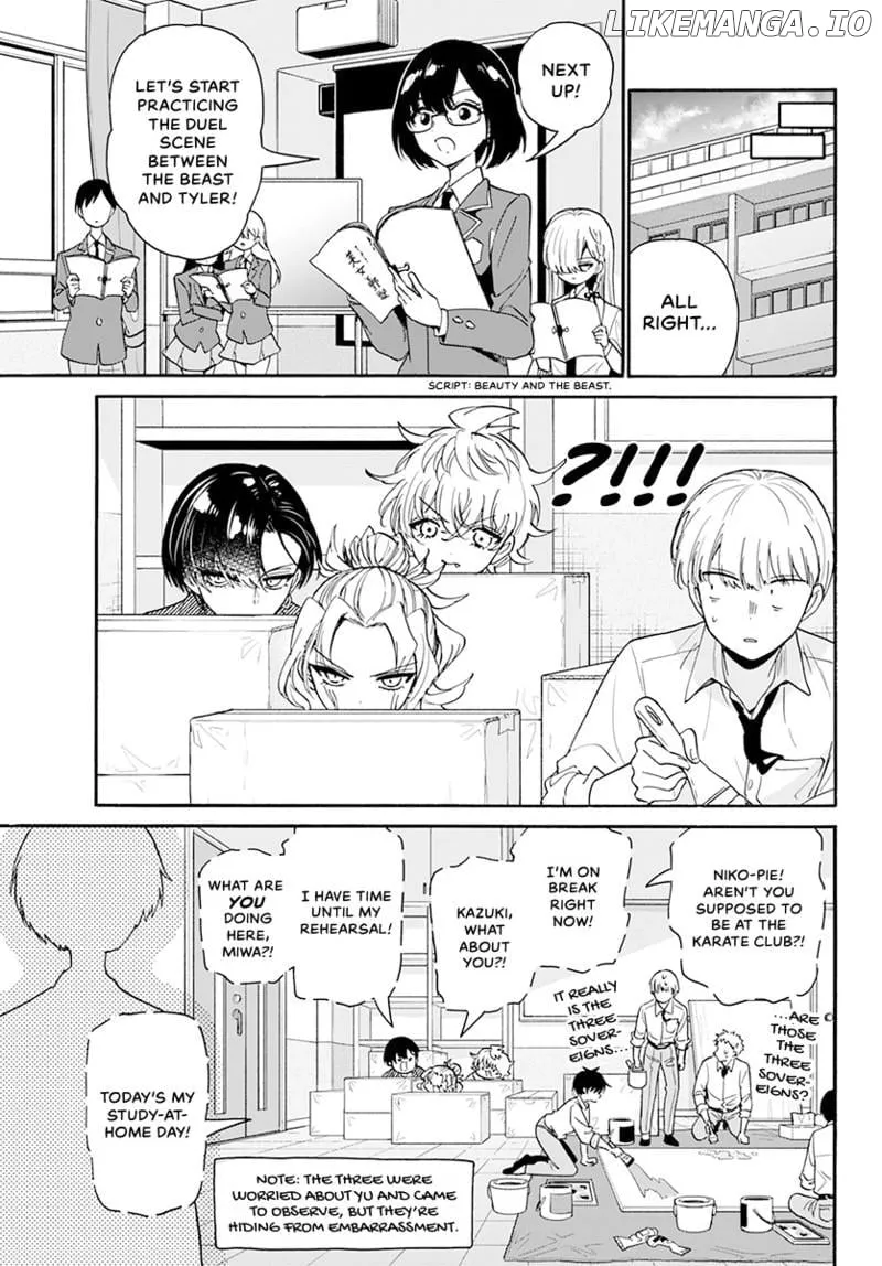 Mikadono Sanshimai wa Angai, Choroi Chapter 171 page 7 - 