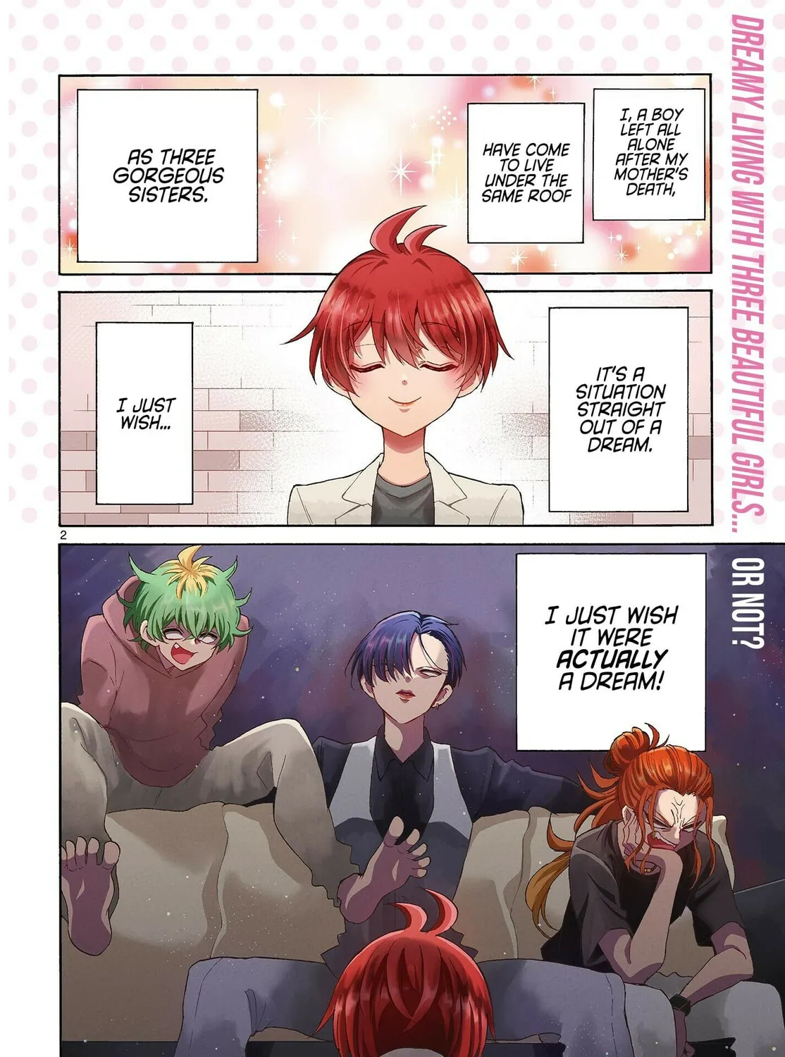 Mikadono Sanshimai wa Angai, Choroi Chapter 2 page 3 - 