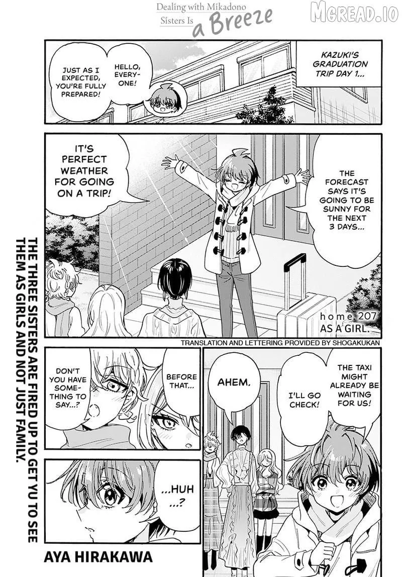 Mikadono Sanshimai wa Angai, Choroi Chapter 207 page 2 - 