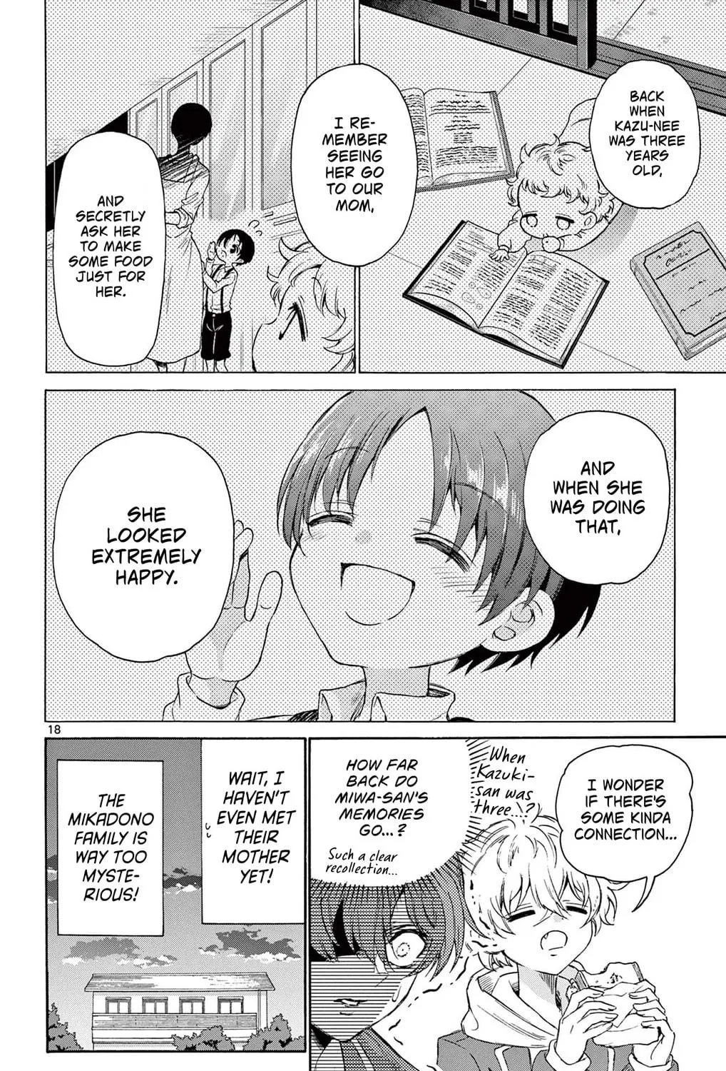 Mikadono Sanshimai wa Angai, Choroi Chapter 4 page 35 - 