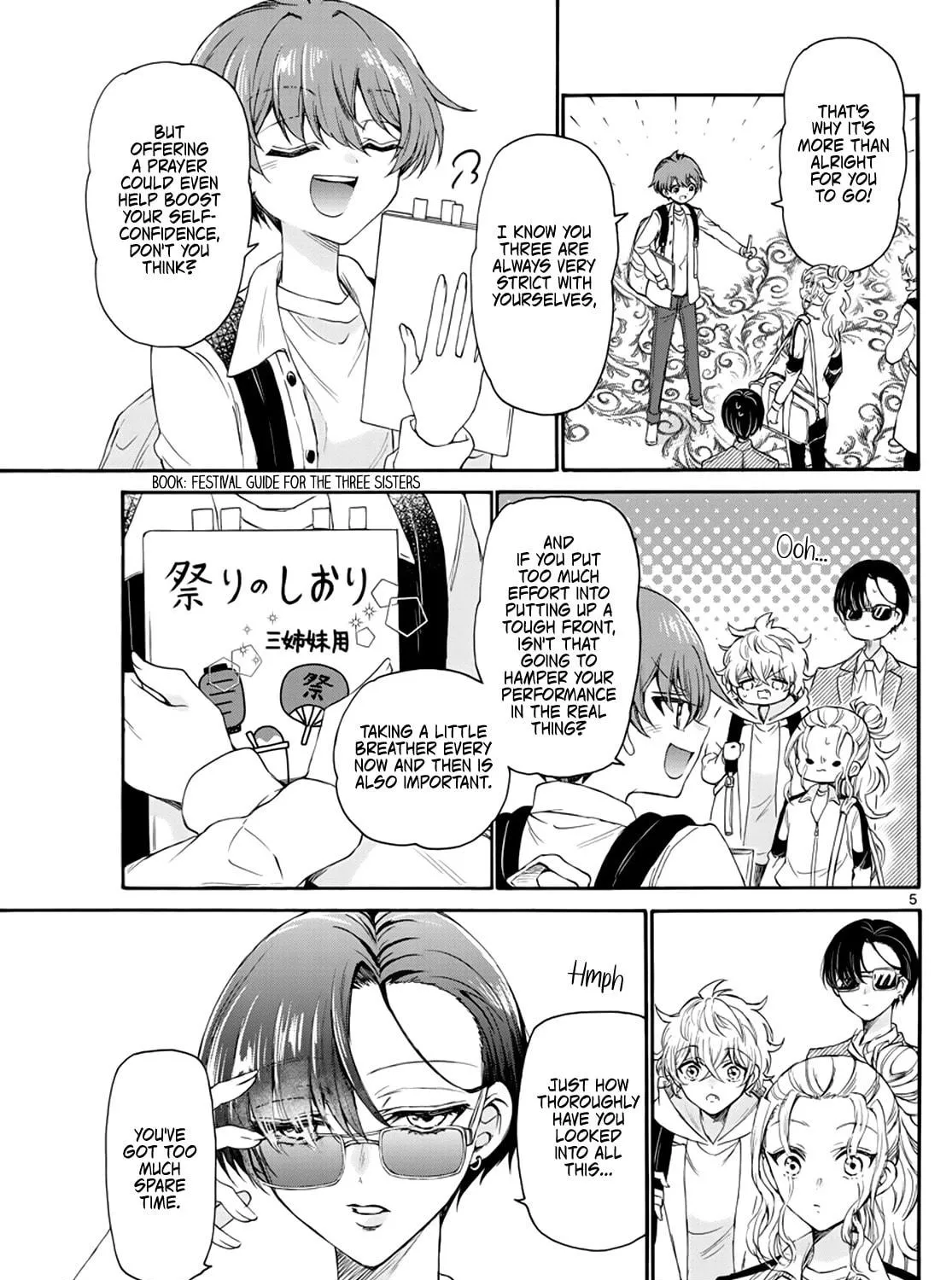 Mikadono Sanshimai wa Angai, Choroi Chapter 9 page 9 - 