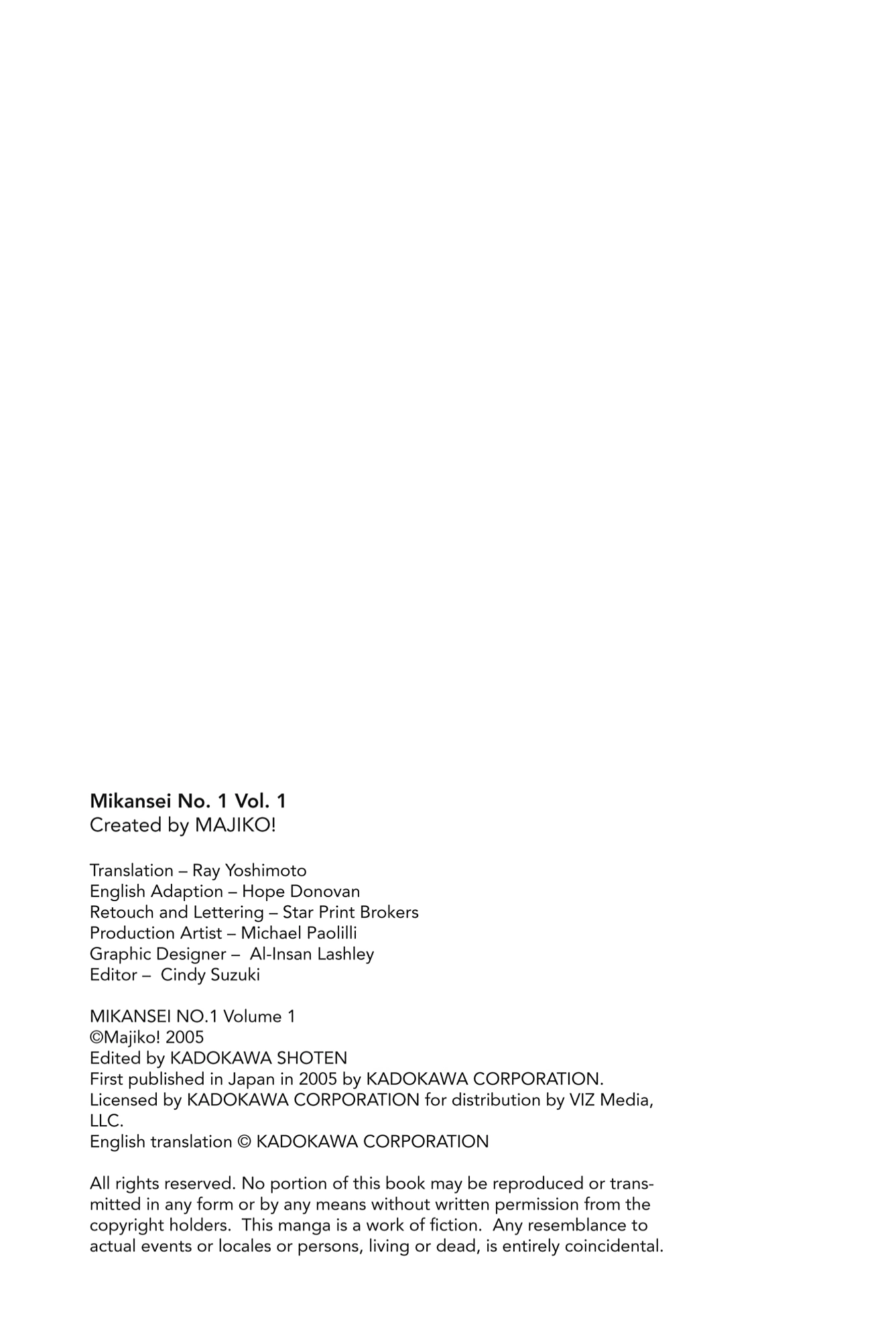 Mikansei No.1 Chapter 1 page 3 - 