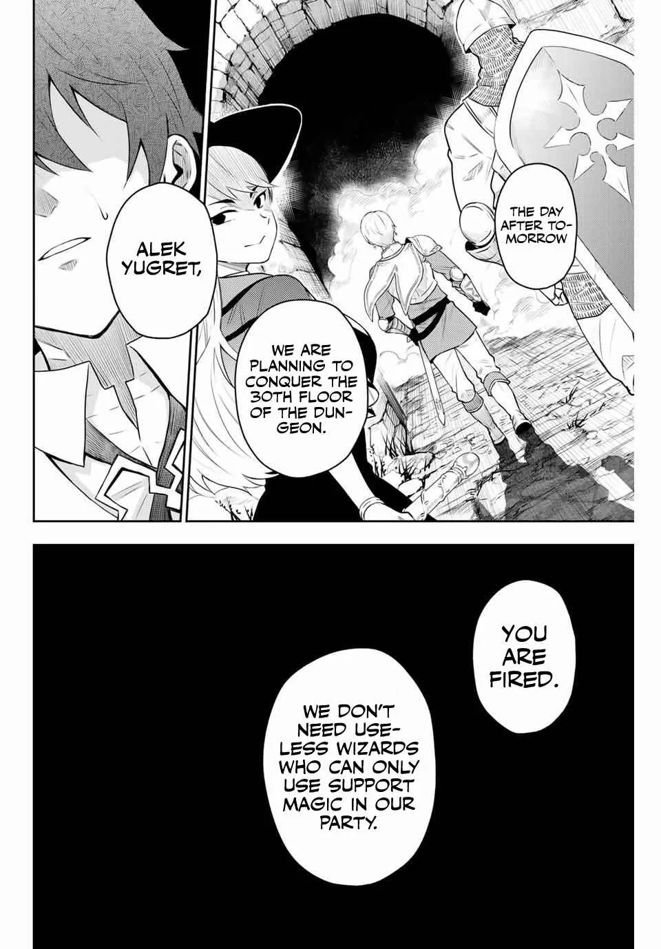 Mikata ga Yowasugite Hojo Mahou ni Tesshiteita Kyuutei Mahoushi, Tsuihou Sarete Saikyou wo Mezashimasu Chapter 1 page 12 - 