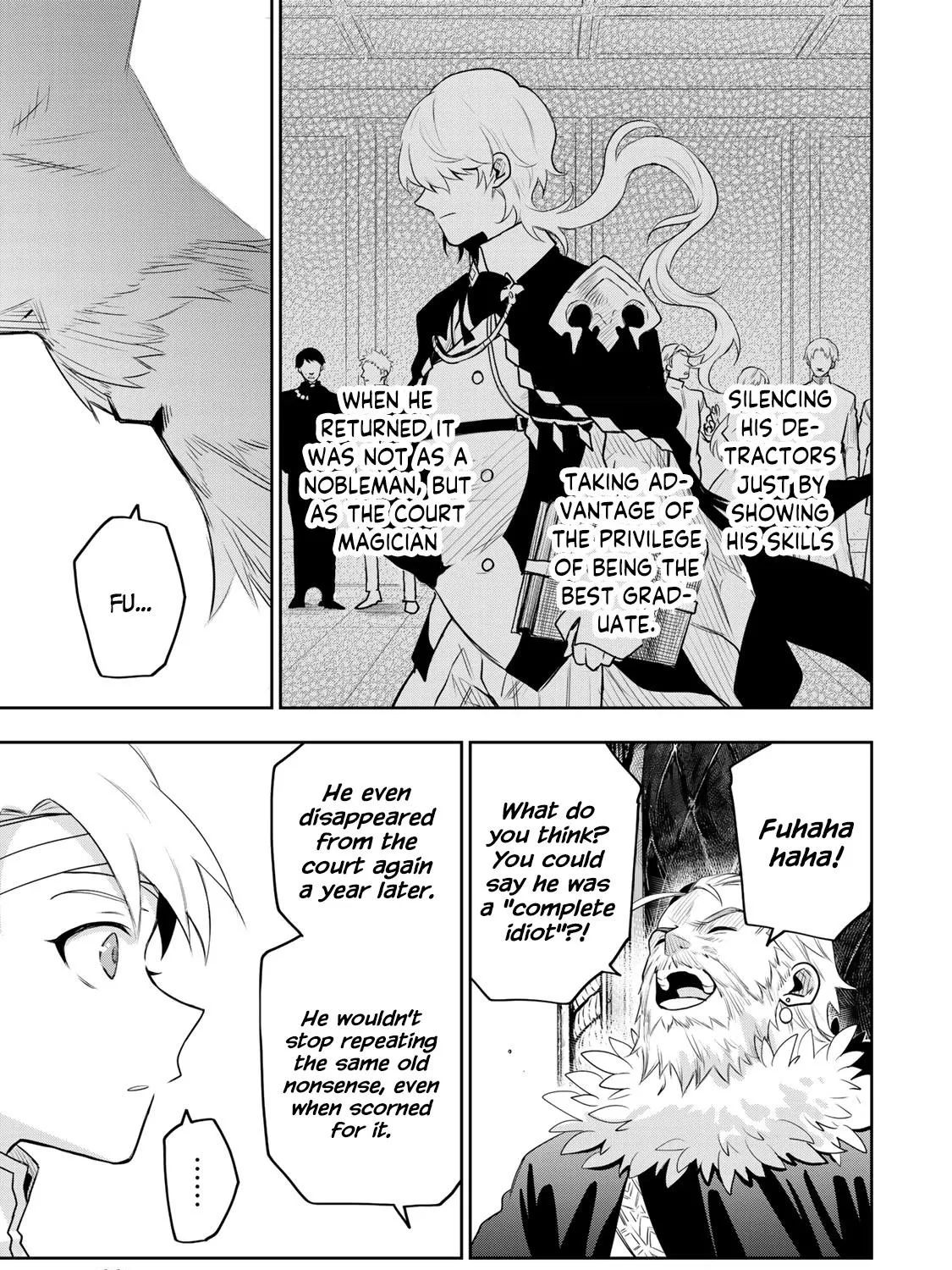 Mikata ga Yowasugite Hojo Mahou ni Tesshiteita Kyuutei Mahoushi, Tsuihou Sarete Saikyou wo Mezashimasu Chapter 13 page 14 - 