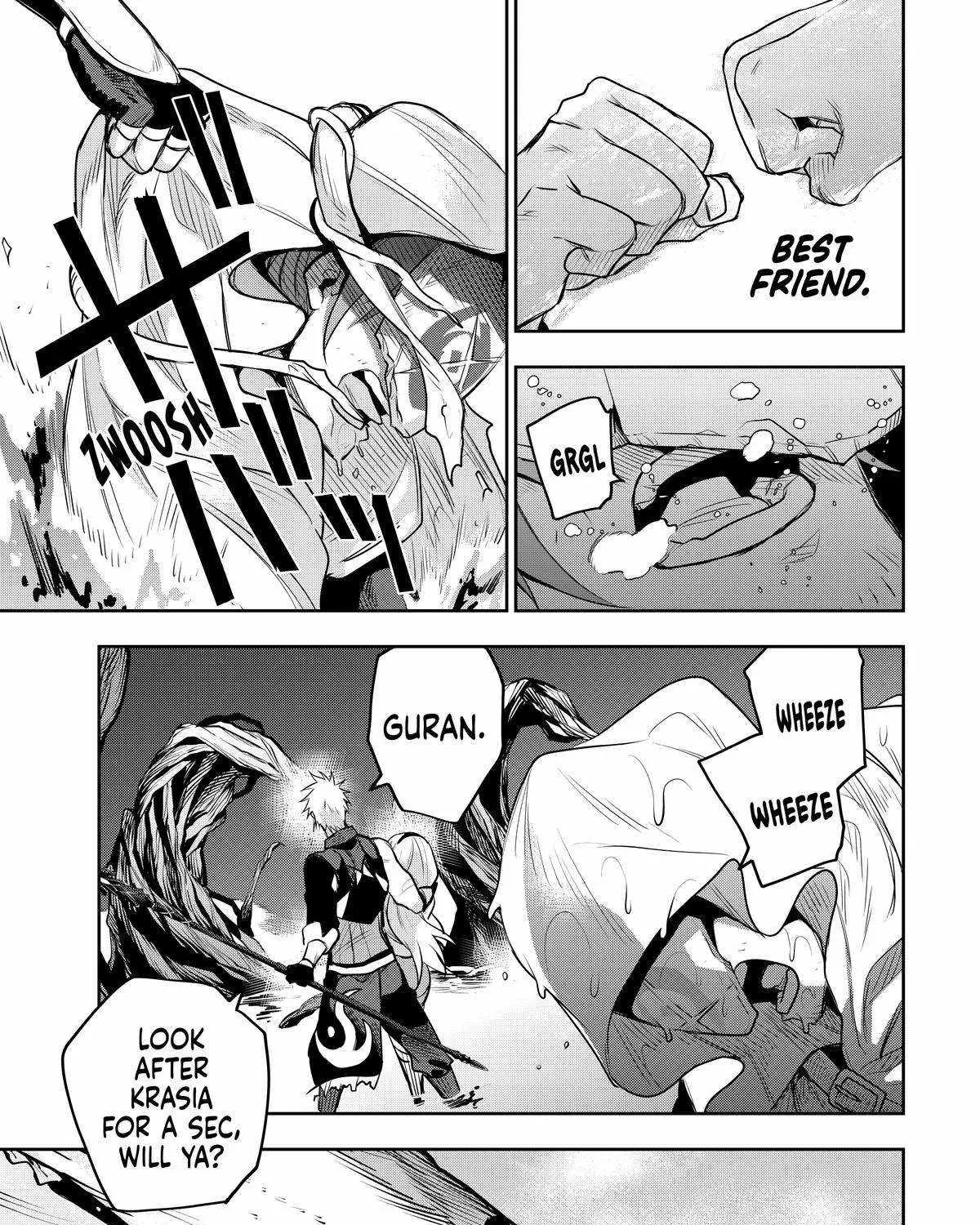 Mikata ga Yowasugite Hojo Mahou ni Tesshiteita Kyuutei Mahoushi, Tsuihou Sarete Saikyou wo Mezashimasu Chapter 133 page 33 - 