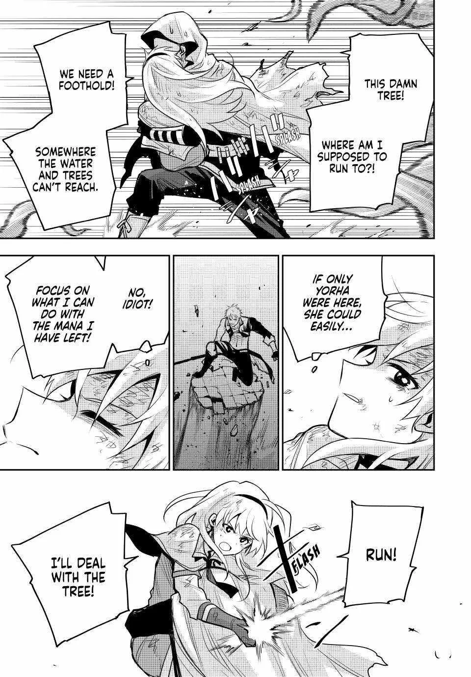 Mikata ga Yowasugite Hojo Mahou ni Tesshiteita Kyuutei Mahoushi, Tsuihou Sarete Saikyou wo Mezashimasu Chapter 134 page 9 - 