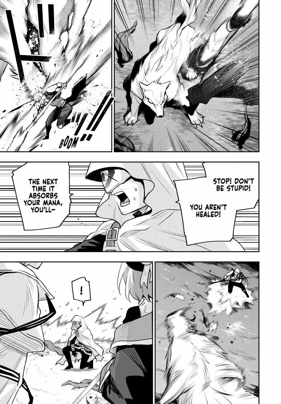 Mikata ga Yowasugite Hojo Mahou ni Tesshiteita Kyuutei Mahoushi, Tsuihou Sarete Saikyou wo Mezashimasu Chapter 136 page 15 - 