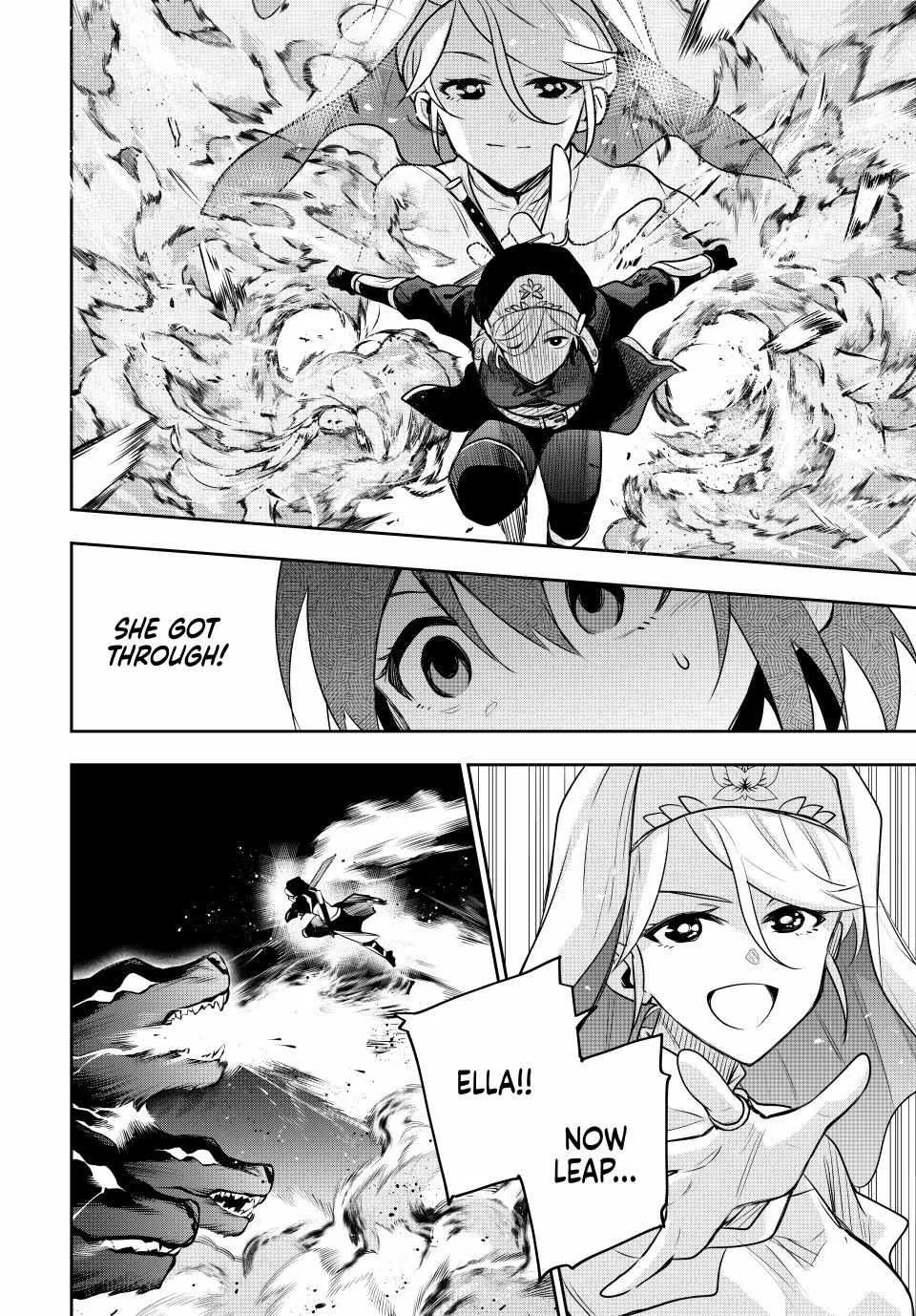 Mikata ga Yowasugite Hojo Mahou ni Tesshiteita Kyuutei Mahoushi, Tsuihou Sarete Saikyou wo Mezashimasu Chapter 138 page 13 - 