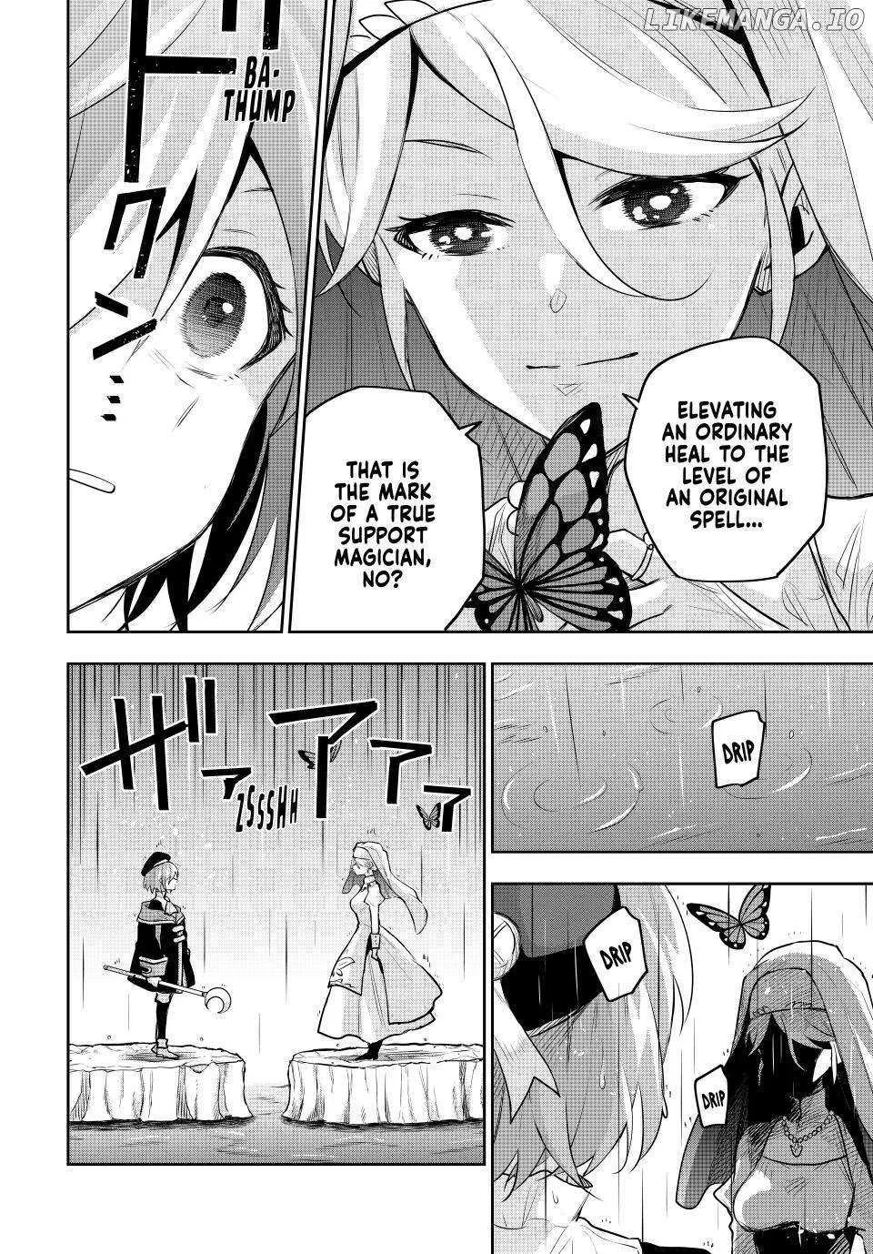 Mikata ga Yowasugite Hojo Mahou ni Tesshiteita Kyuutei Mahoushi, Tsuihou Sarete Saikyou wo Mezashimasu Chapter 139 page 8 - 