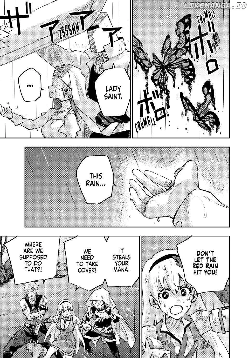 Mikata ga Yowasugite Hojo Mahou ni Tesshiteita Kyuutei Mahoushi, Tsuihou Sarete Saikyou wo Mezashimasu Chapter 139 page 9 - 