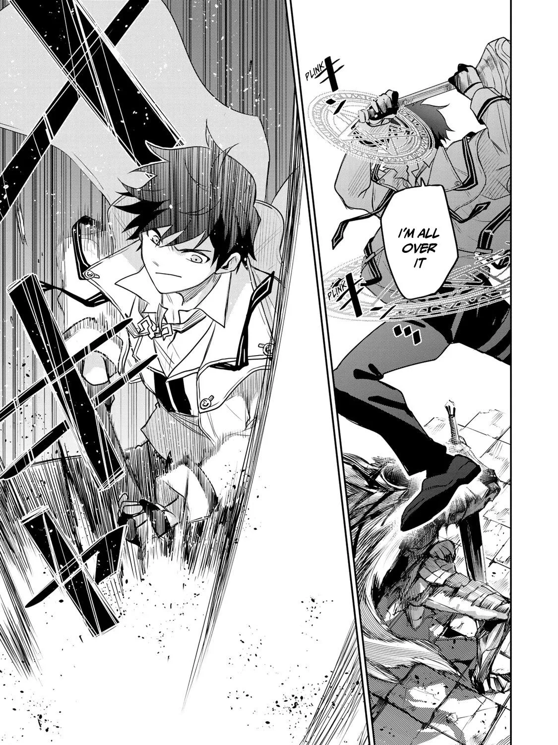 Mikata ga Yowasugite Hojo Mahou ni Tesshiteita Kyuutei Mahoushi, Tsuihou Sarete Saikyou wo Mezashimasu Chapter 14 page 38 - 